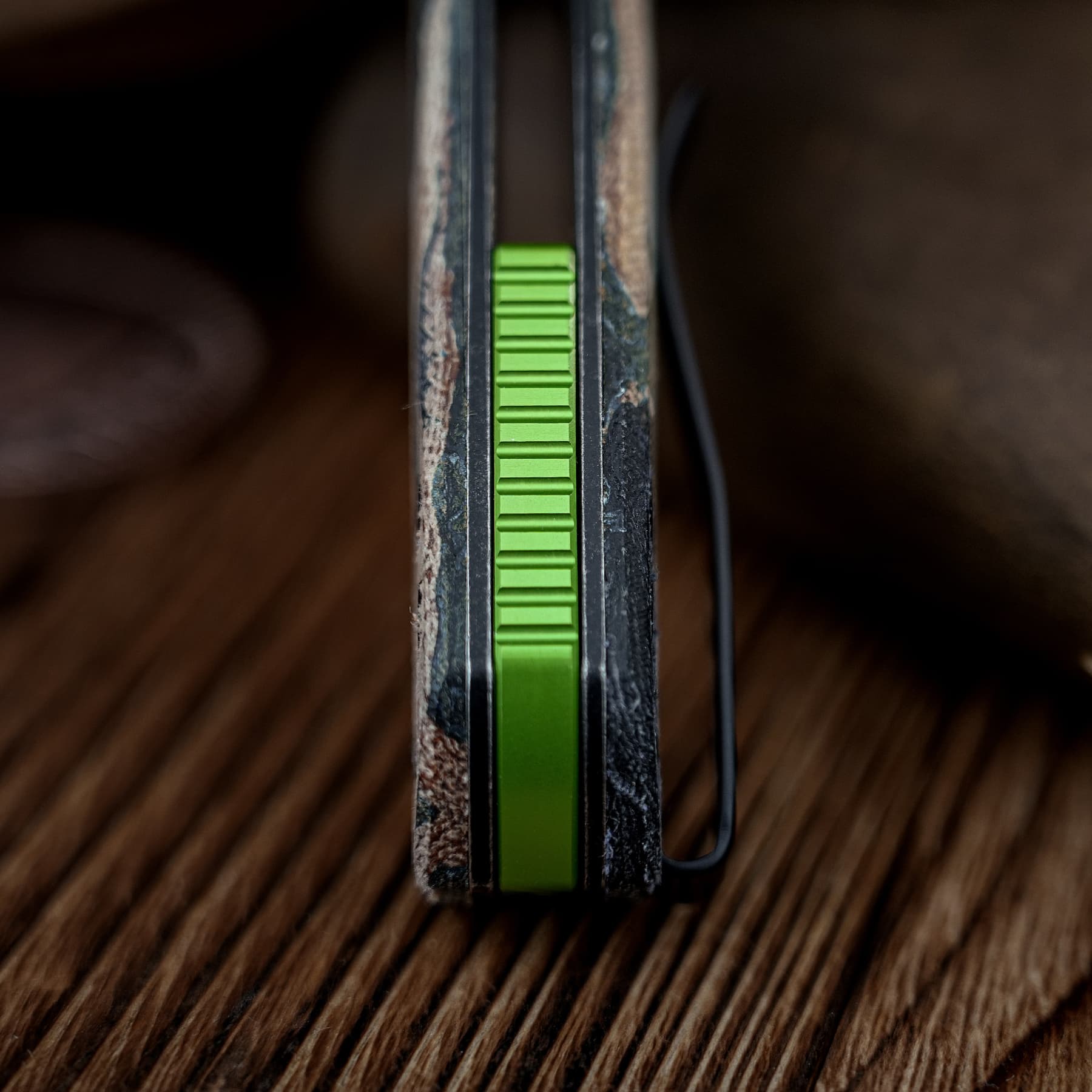 Psyop - Top Liner Lock Knife (3.32" Elmax Blade & Current Micarta Handle) - A2235