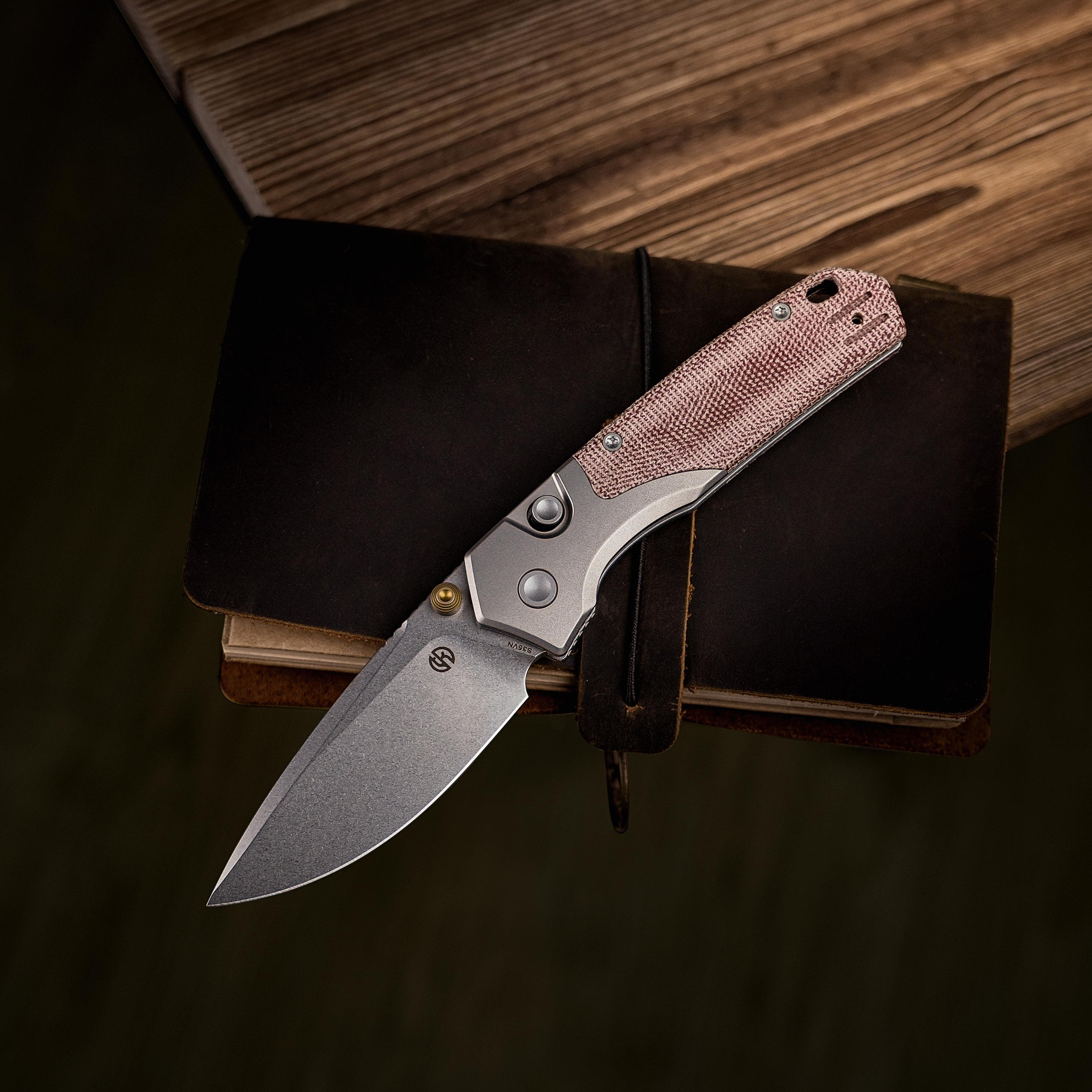 Psyop - Top Liner Lock Knife (2.99" S35VN Blade & Norplex UltreX™ Micarta Handle) - A2217