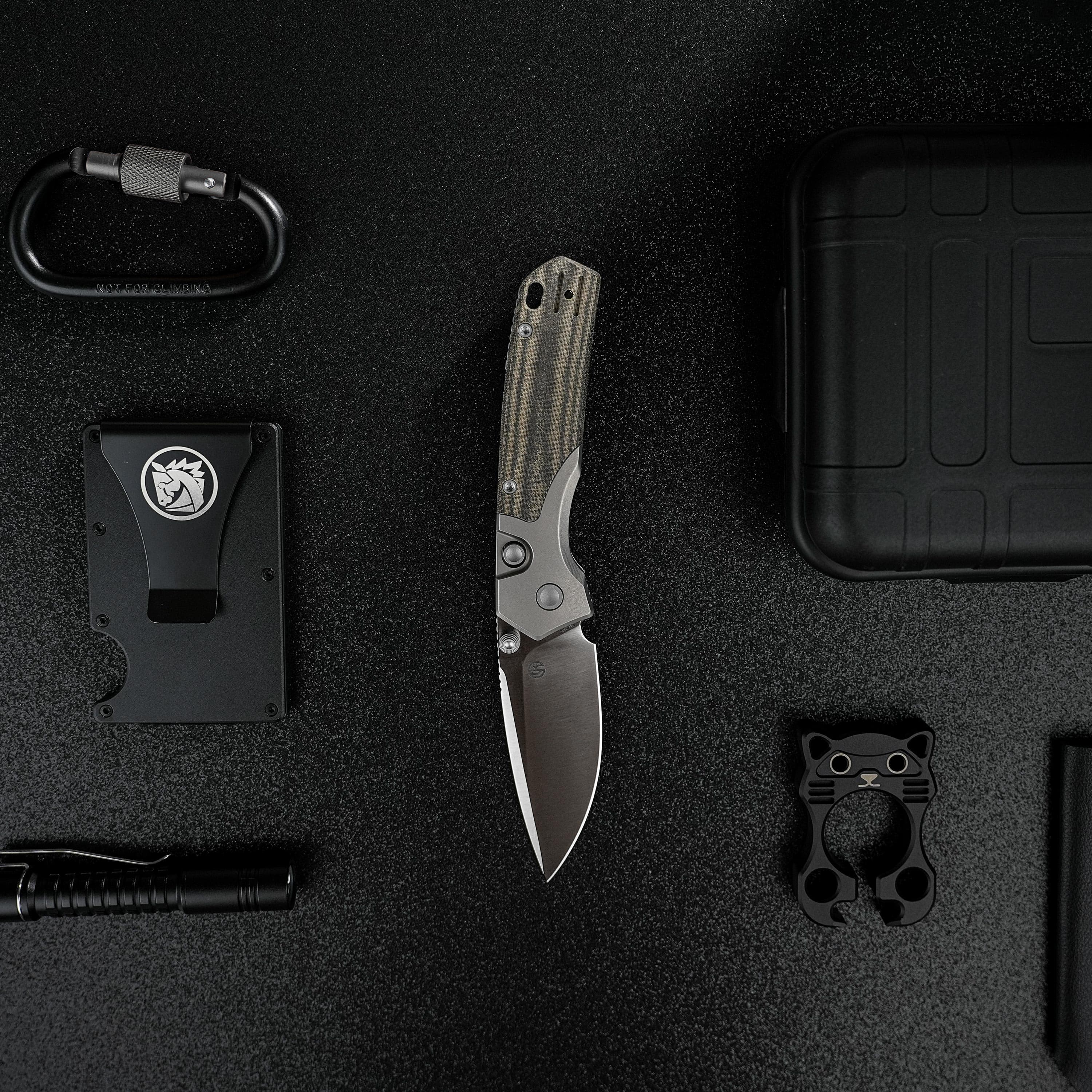 Psyop - Top Liner Lock Knife 2.99" S35VN Blade & Norplex UltreX™ Micarta Handle) - A2218