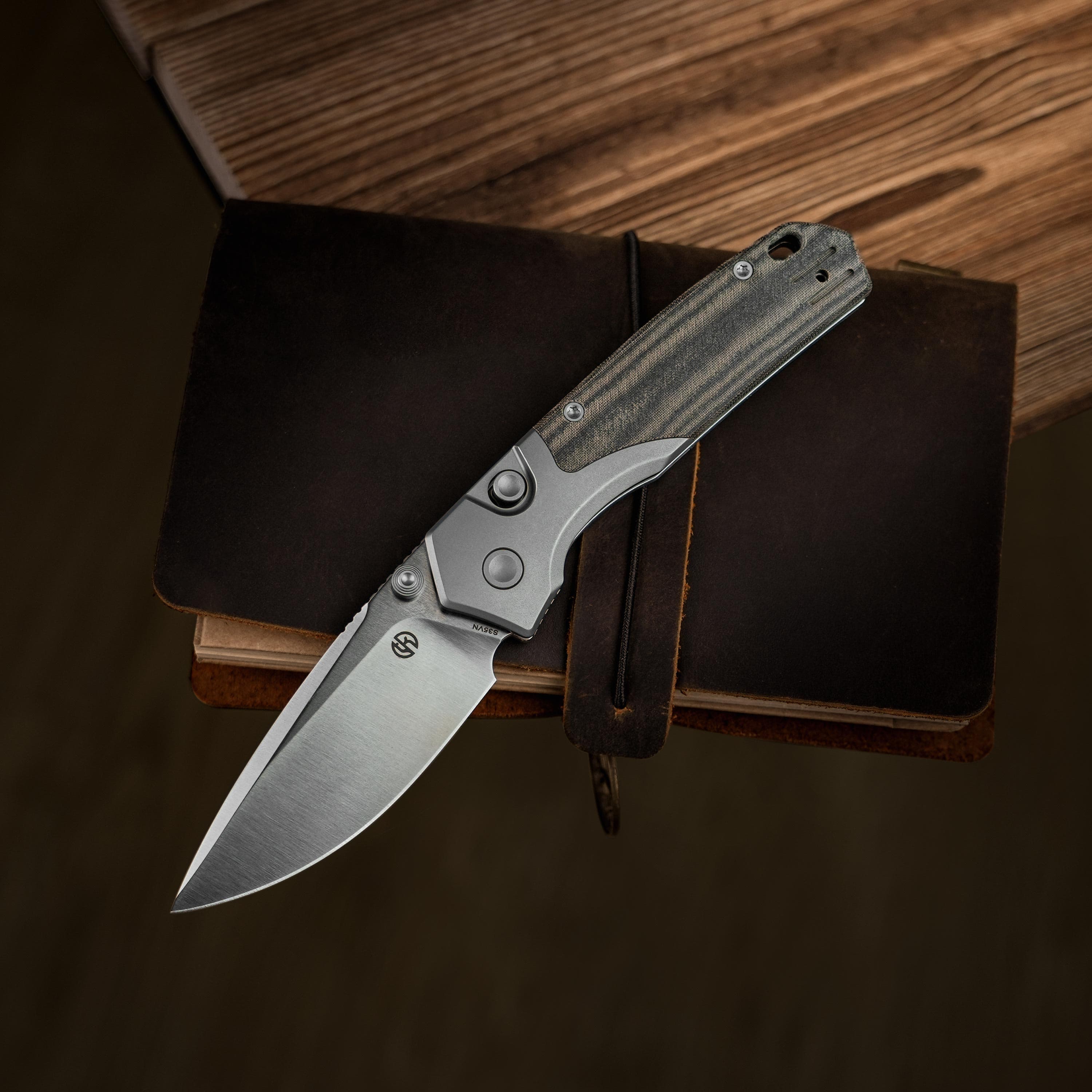 Psyop - Top Liner Lock Knife (2.99" S35VN Blade & Norplex UltreX™ Micarta Handle) - A2218