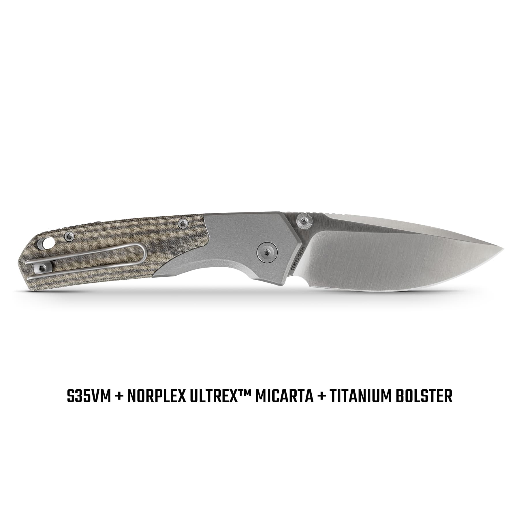 Psyop - Top Liner Lock Knife 2.99" S35VN Blade & Norplex UltreX™ Micarta Handle) - A2218