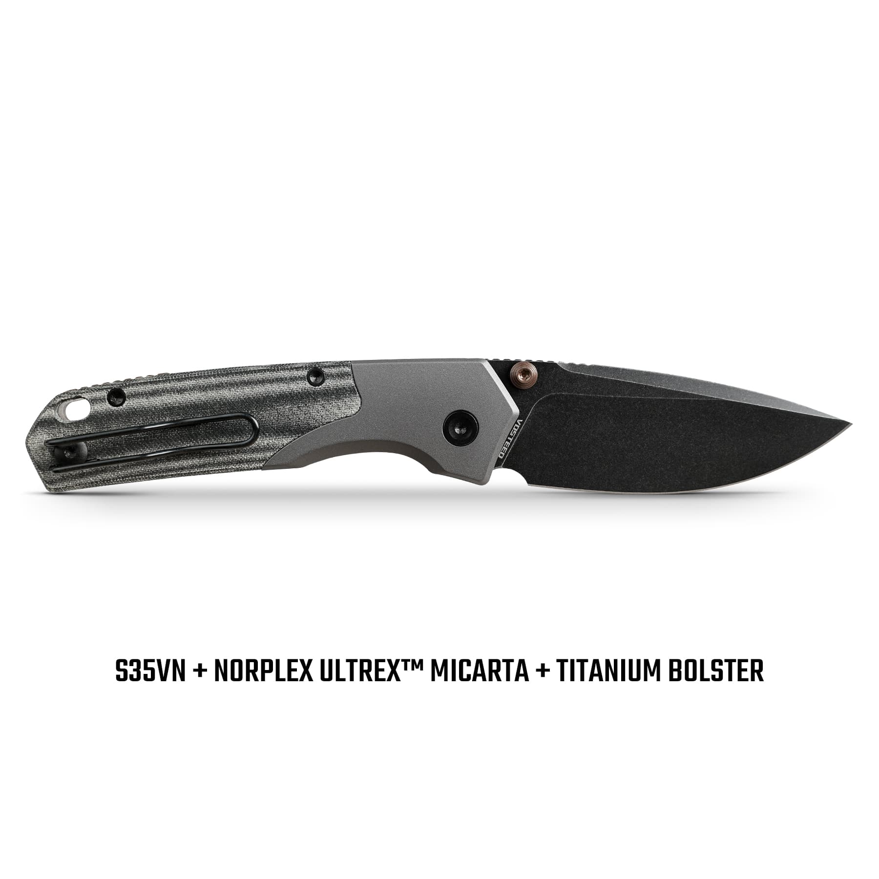 Psyop - Top Liner Lock Knife (2.99" S35VN Blade & Norplex UltreX™ Micarta Handle) - A2219