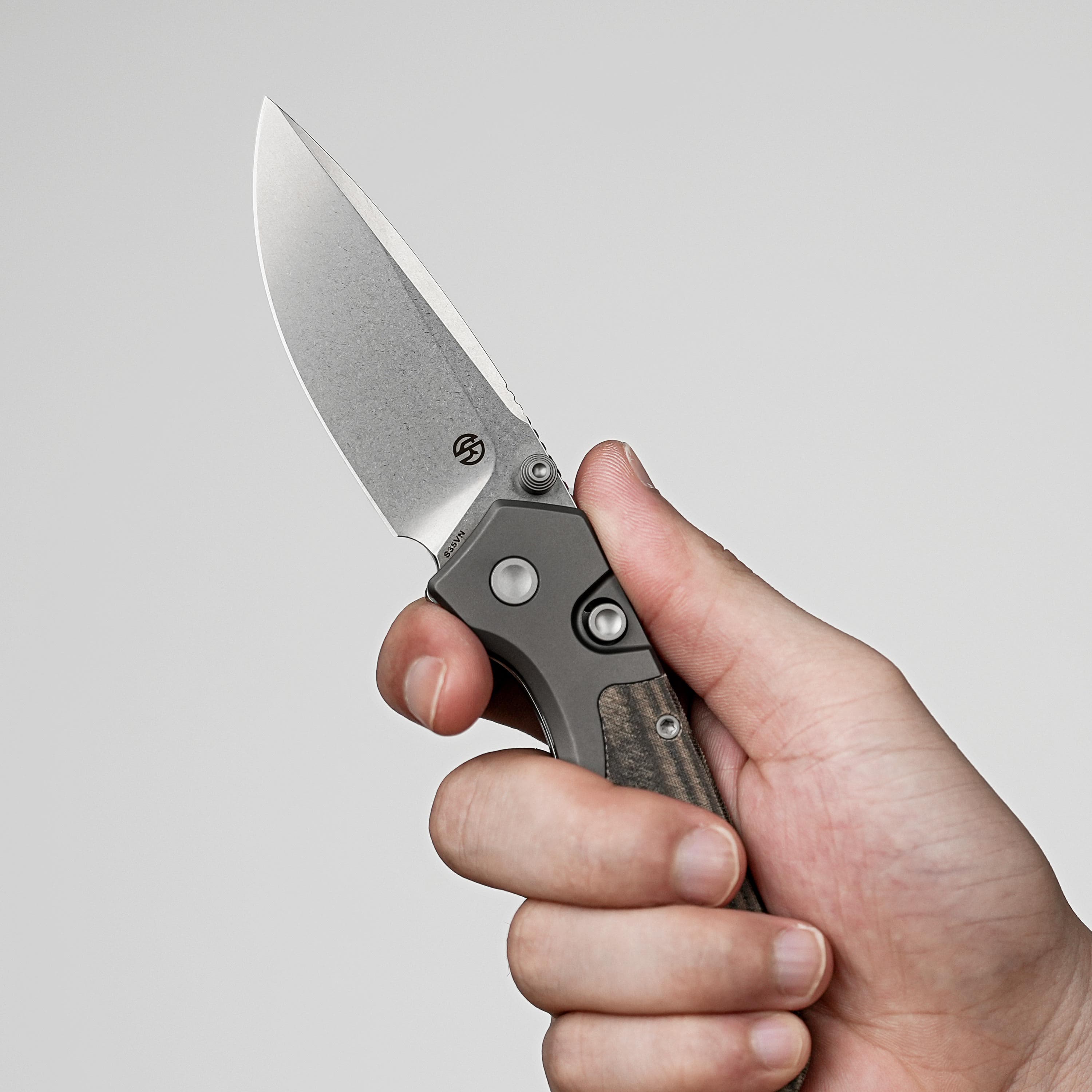 Psyop - Top Liner Lock Knife (2.99" S35VN Blade & Norplex UltreX™ Micarta Handle) - A2220