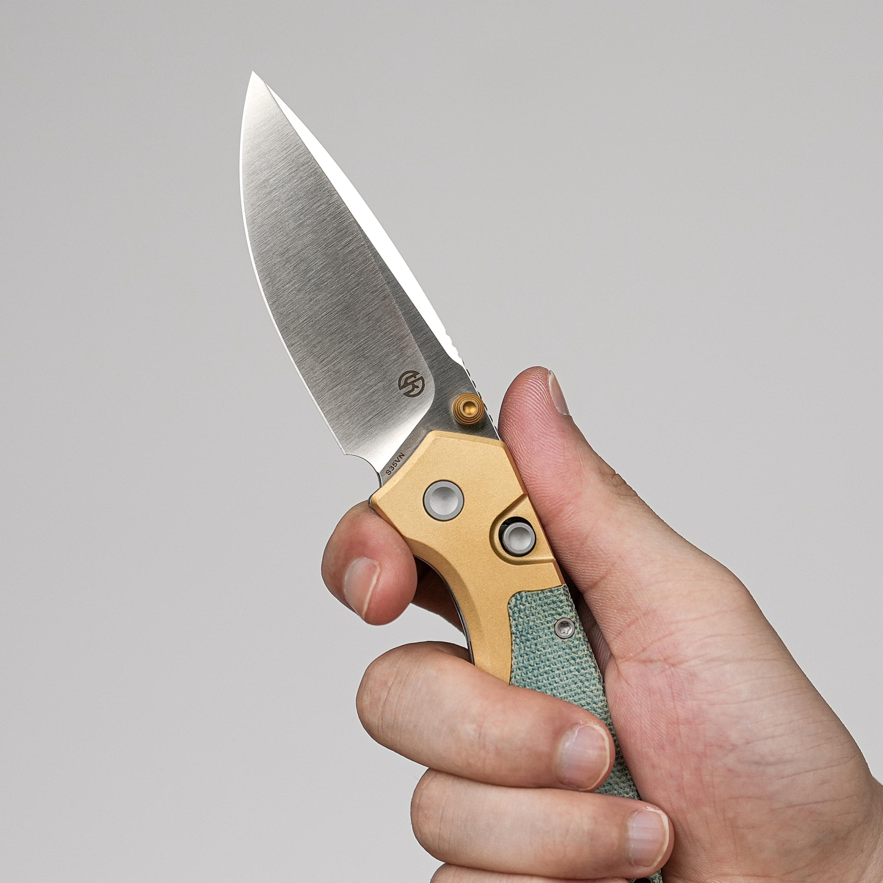 Psyop - Top Liner Lock Knife (2.99" S35VN Blade & Norplex UltreX™ Micarta Handle) - A2221