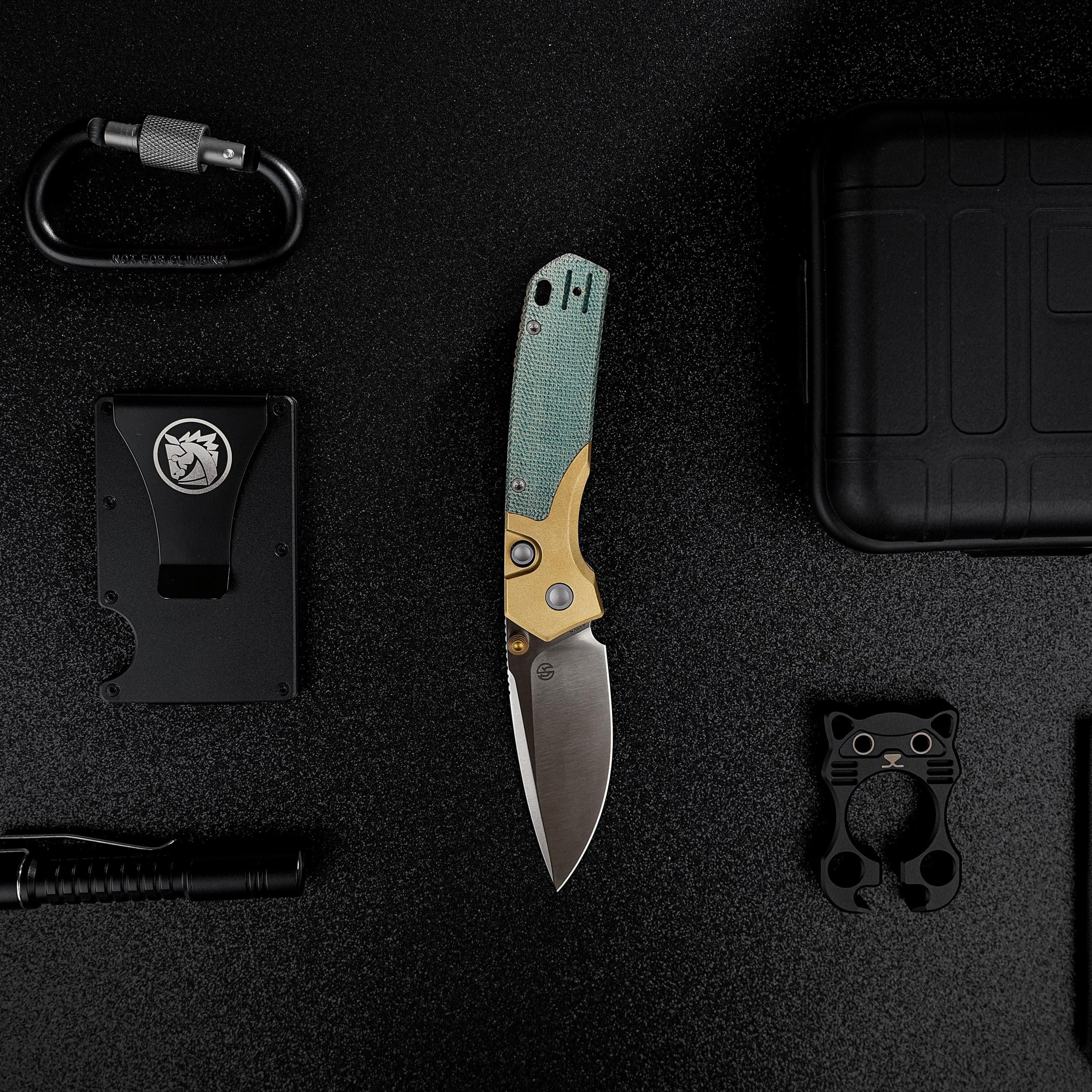 Psyop - Top Liner Lock Knife (2.99" S35VN Blade & Norplex UltreX™ Micarta Handle) - A2221