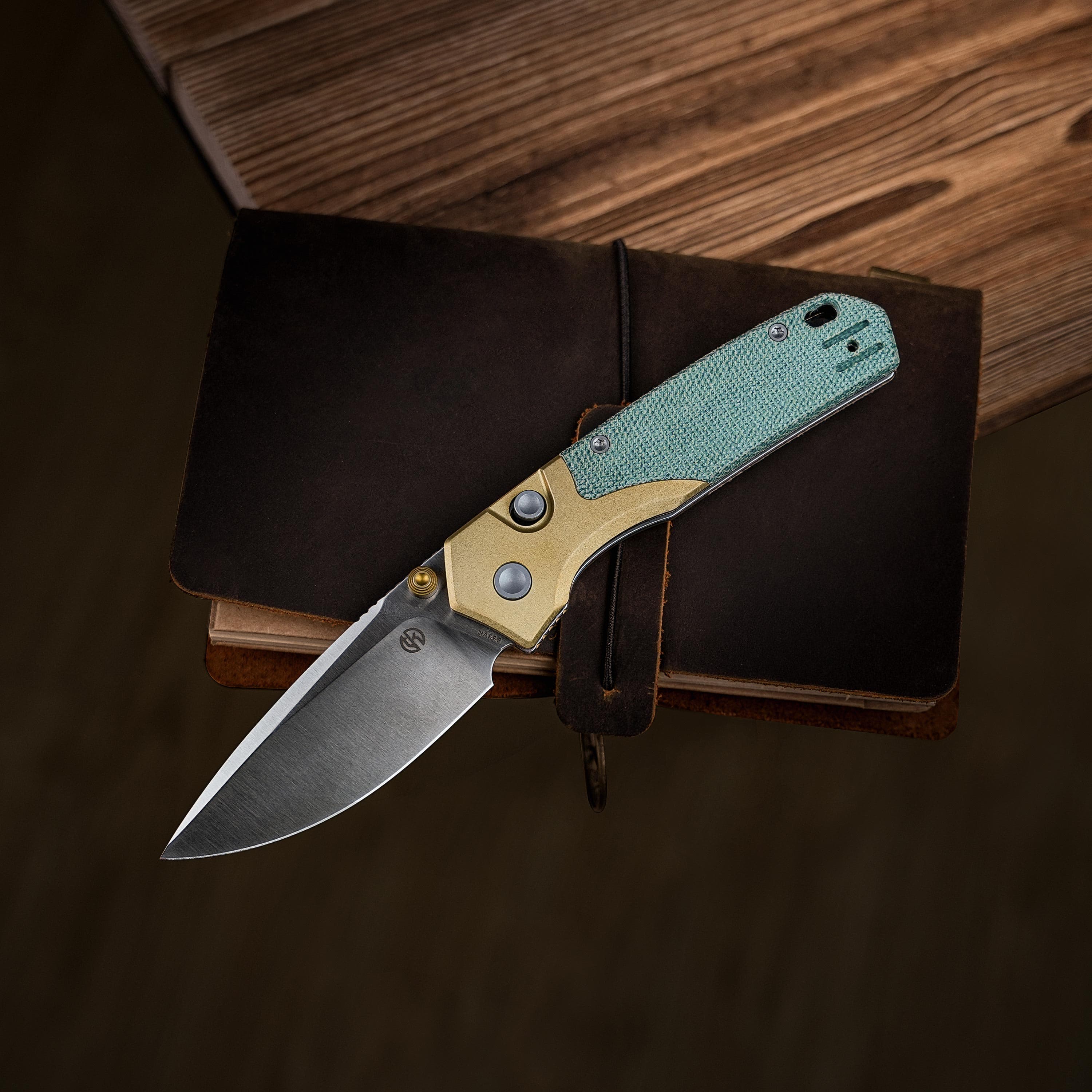Psyop - Top Liner Lock Knife (2.99" S35VN Blade & Norplex UltreX™ Micarta Handle) - A2221