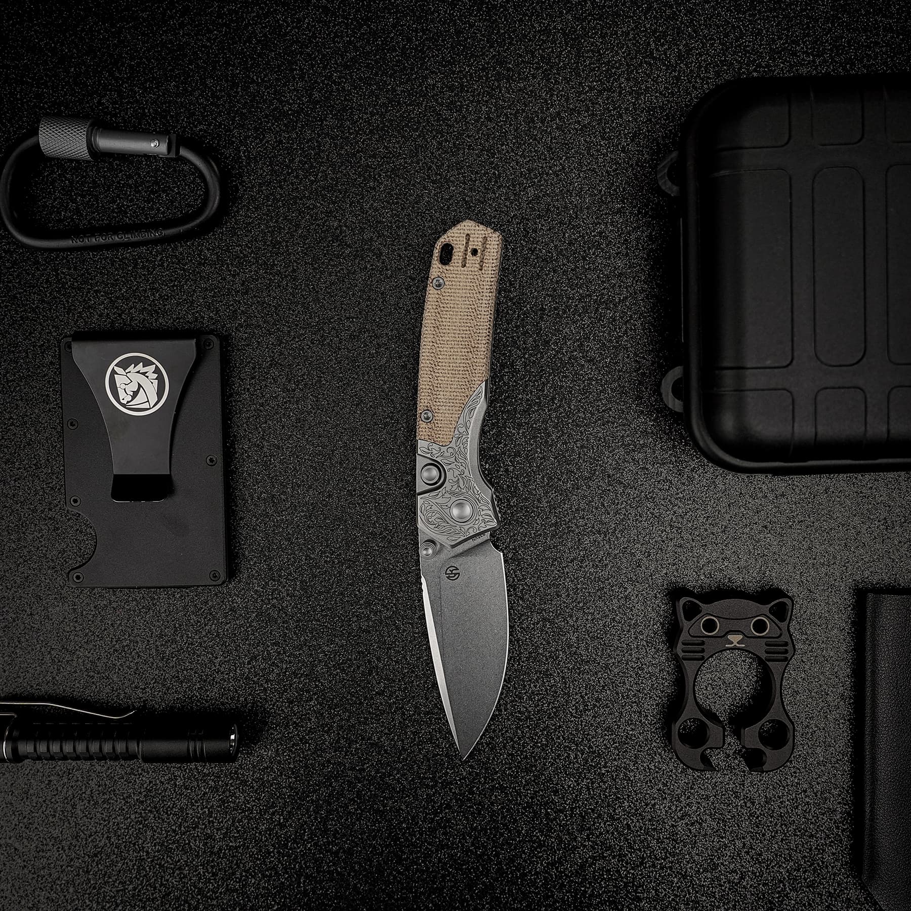 Psyop - Top Liner Lock Knife (2.99" S35VN Blade & Norplex UltreX™ Micarta Handle) - A2232