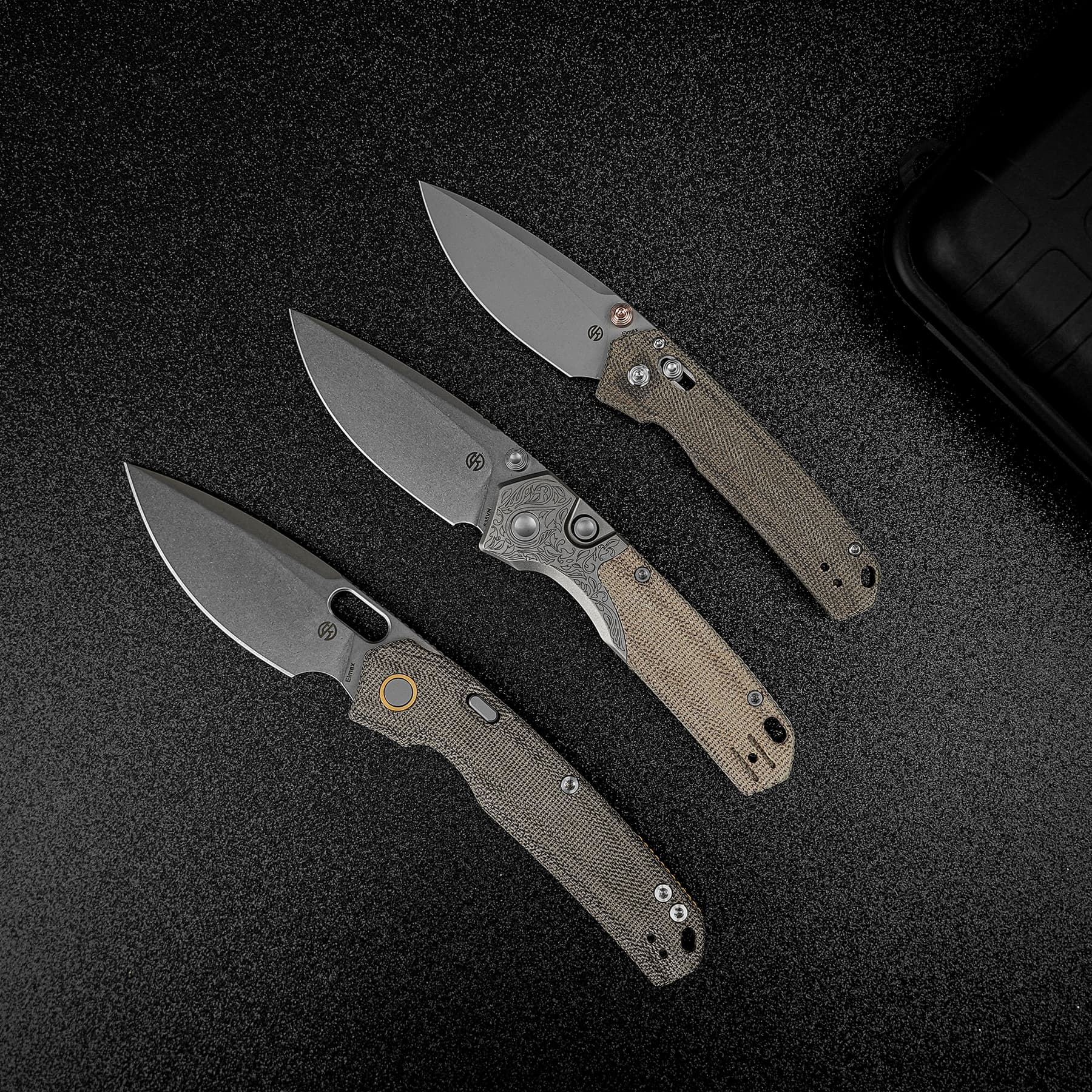 Psyop - Top Liner Lock Knife (2.99" S35VN Blade & Norplex UltreX™ Micarta Handle) - A2232