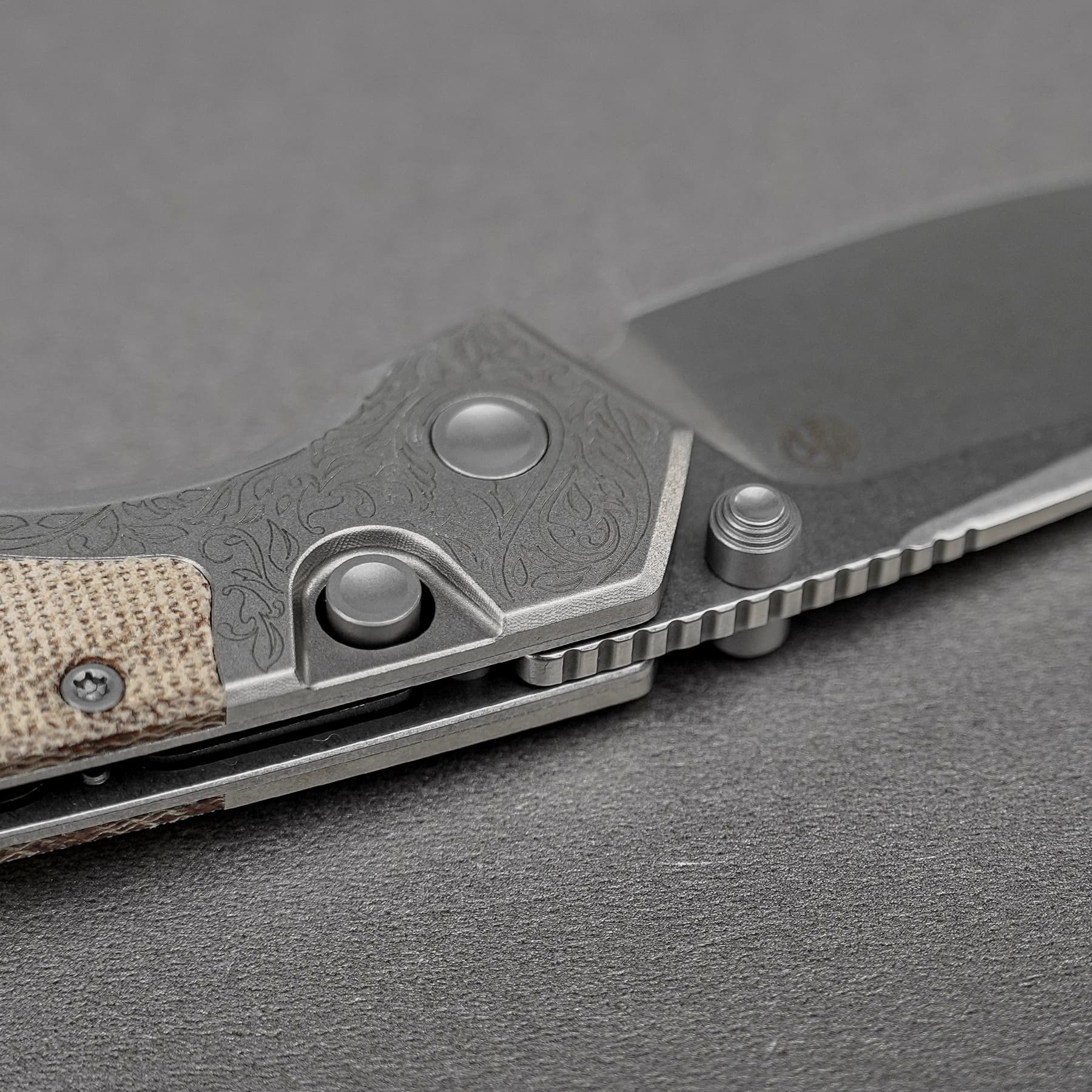 Psyop - Top Liner Lock Knife (2.99" S35VN Blade & Norplex UltreX™ Micarta Handle) - A2232