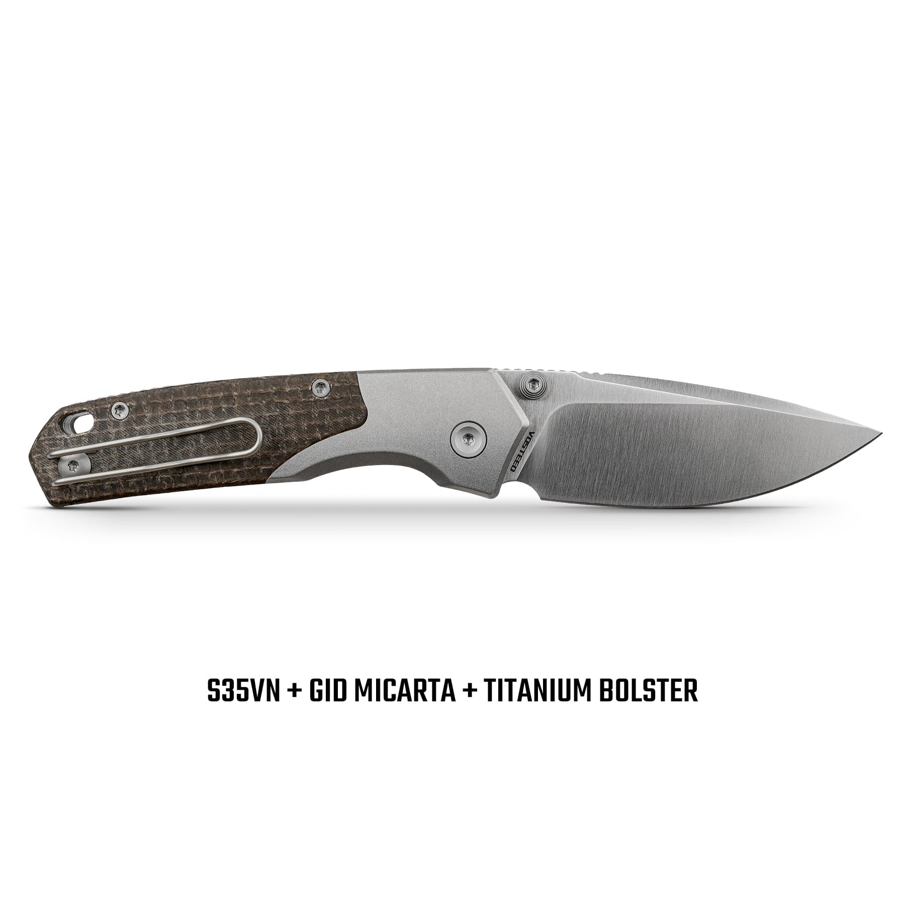 Psyop - Top Liner Lock Knife (2.99" S35VN Blade & Glow-in-the-Dark Micarta Handle) - A2238