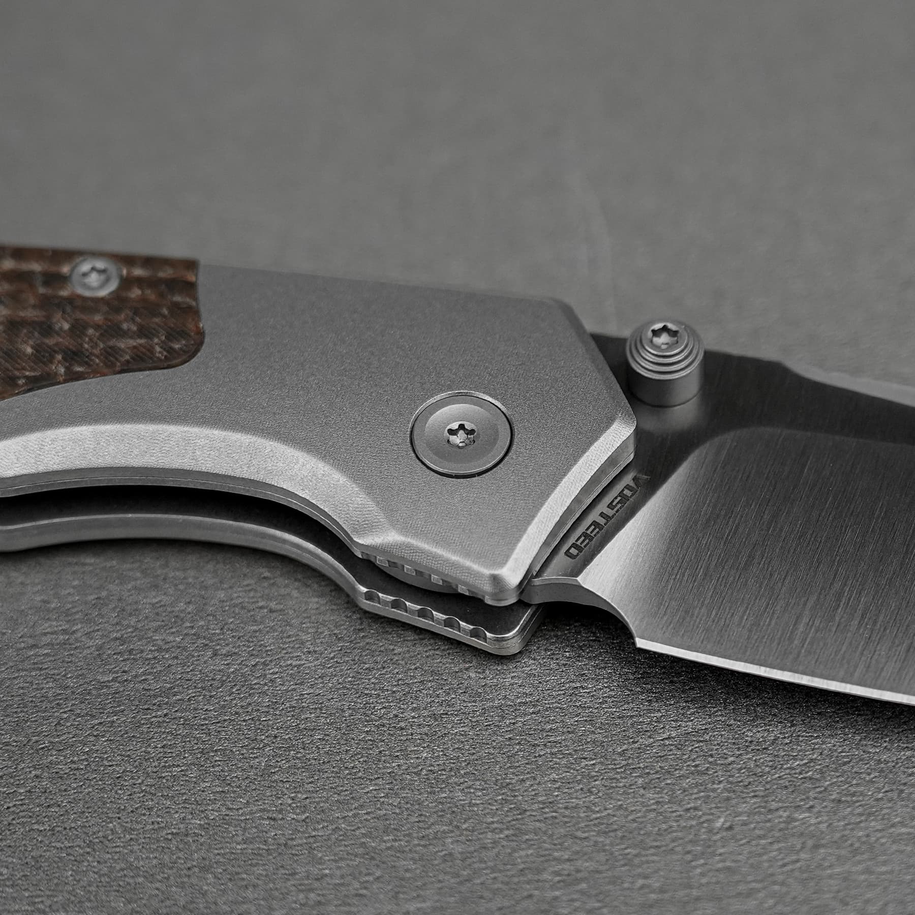 Psyop - Top Liner Lock Knife (2.99" S35VN Blade & Glow-in-the-Dark Micarta Handle) - A2238