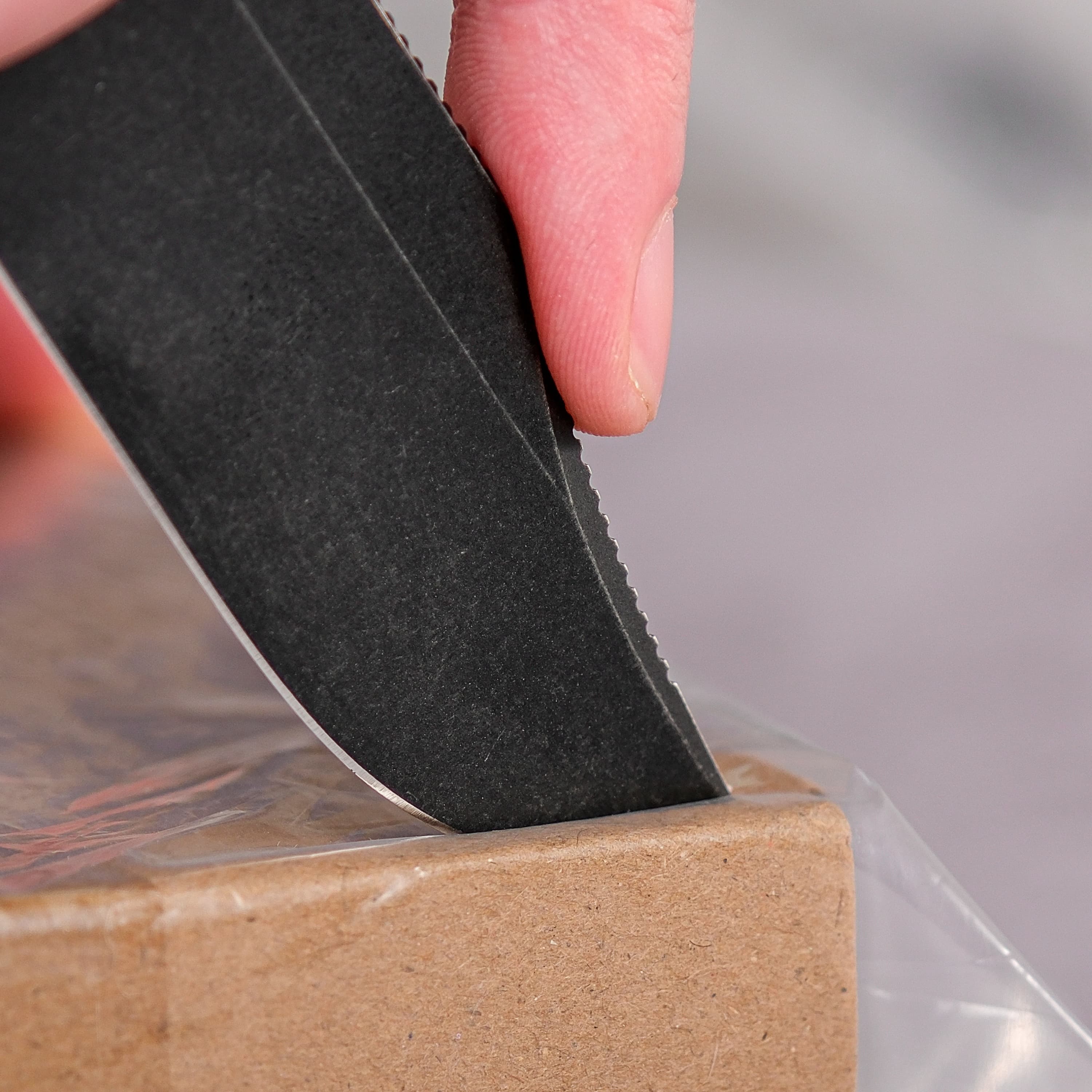 Quokka- Fixed Blade Knife (2.72" 14C28N Blade & G10 Handle) With S.O.A.R. Clip - D0602