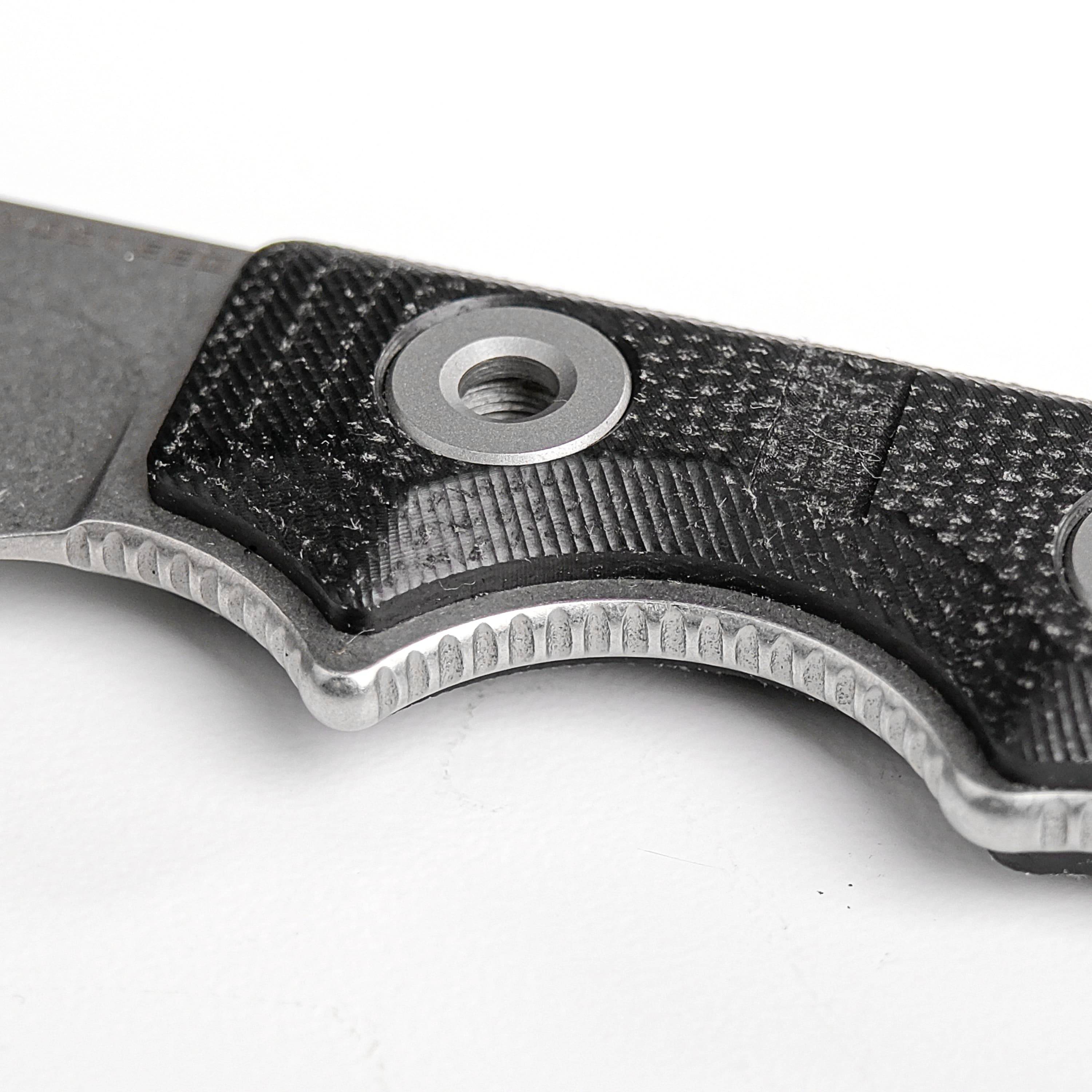 Quokka-O- Fixed Blade Knife ( 2.75" 14C28N Blade & Micarta Handle) With S.O.A.R. Clip - D0501
