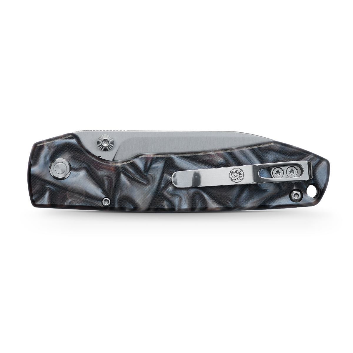 Vosteed Raccoon Folding Knife, Raffir Noble Handle