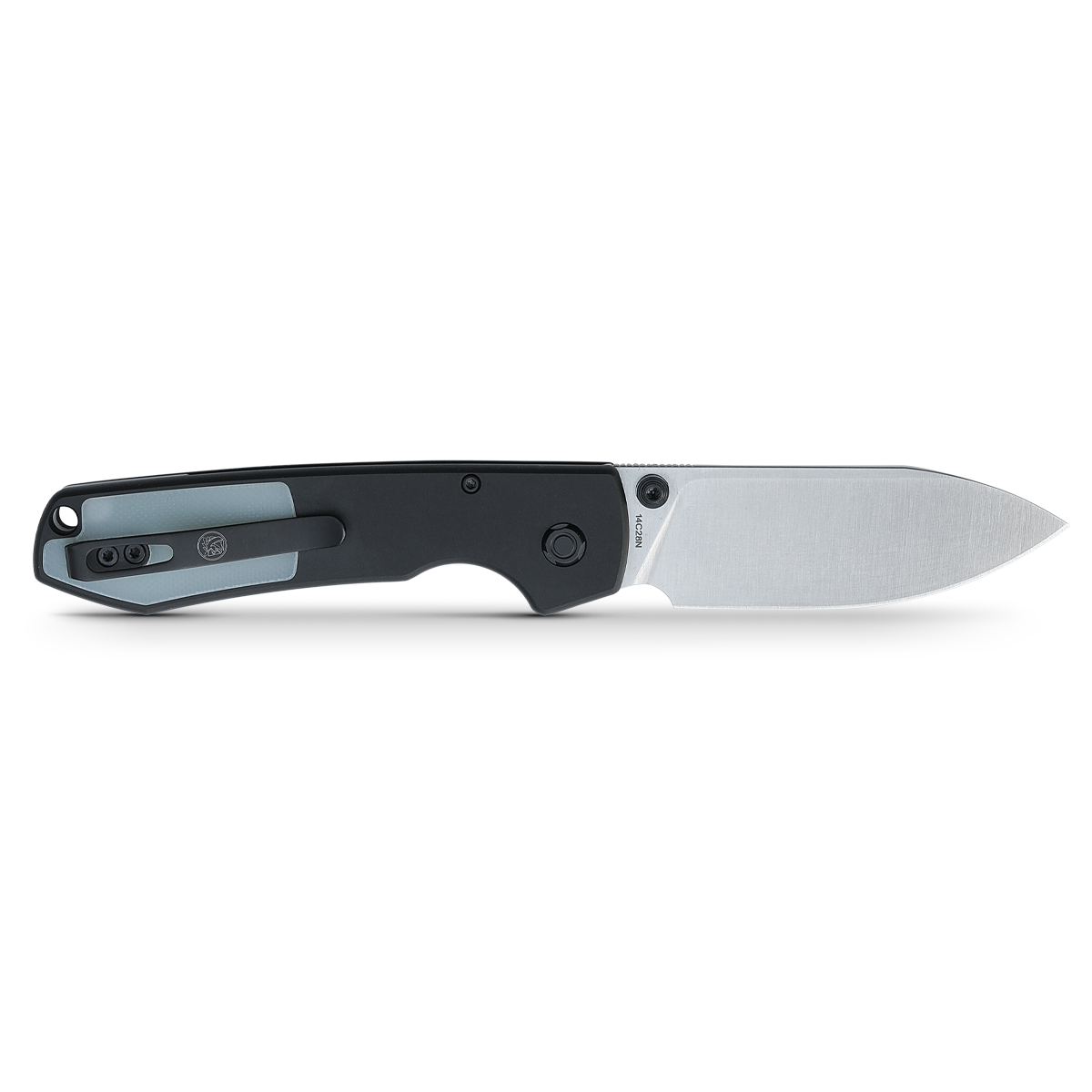 Vosteed Raccoon Folding Knife Black Handle