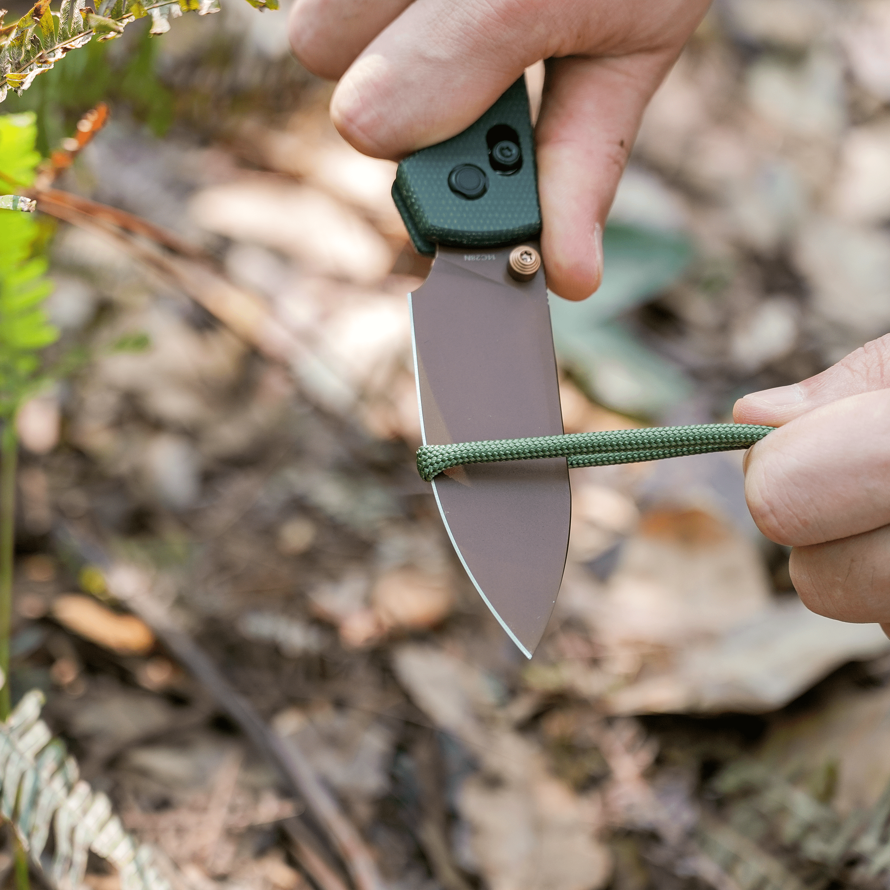 Raccoon® - Crossbar Lock knife (3.25" 14C28N Blade & Micarta Handle) - A0540