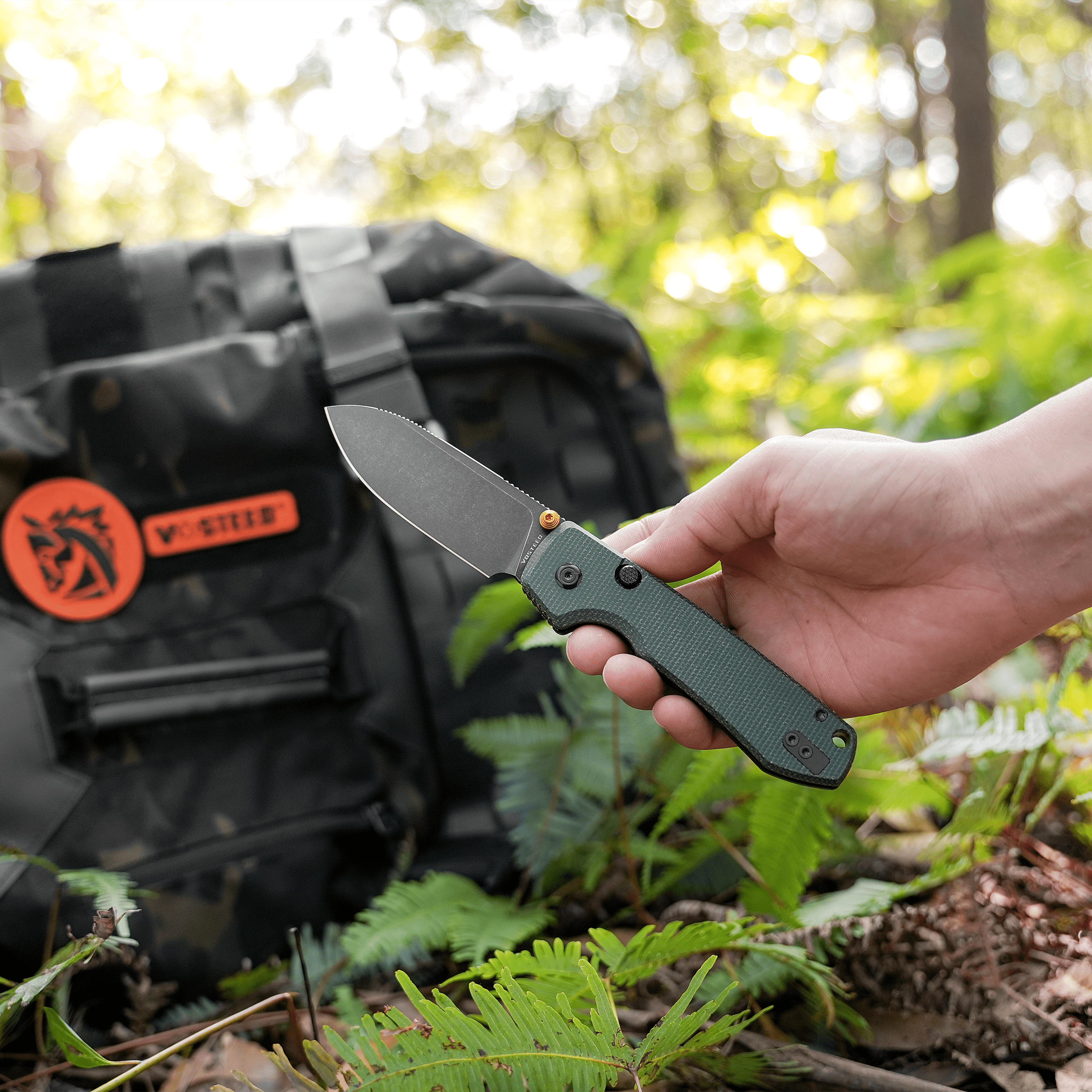 Raccoon ® 2.0 - Top Liner Lock (3.25" 14C28N Blade & Micarta Handle) - A2901