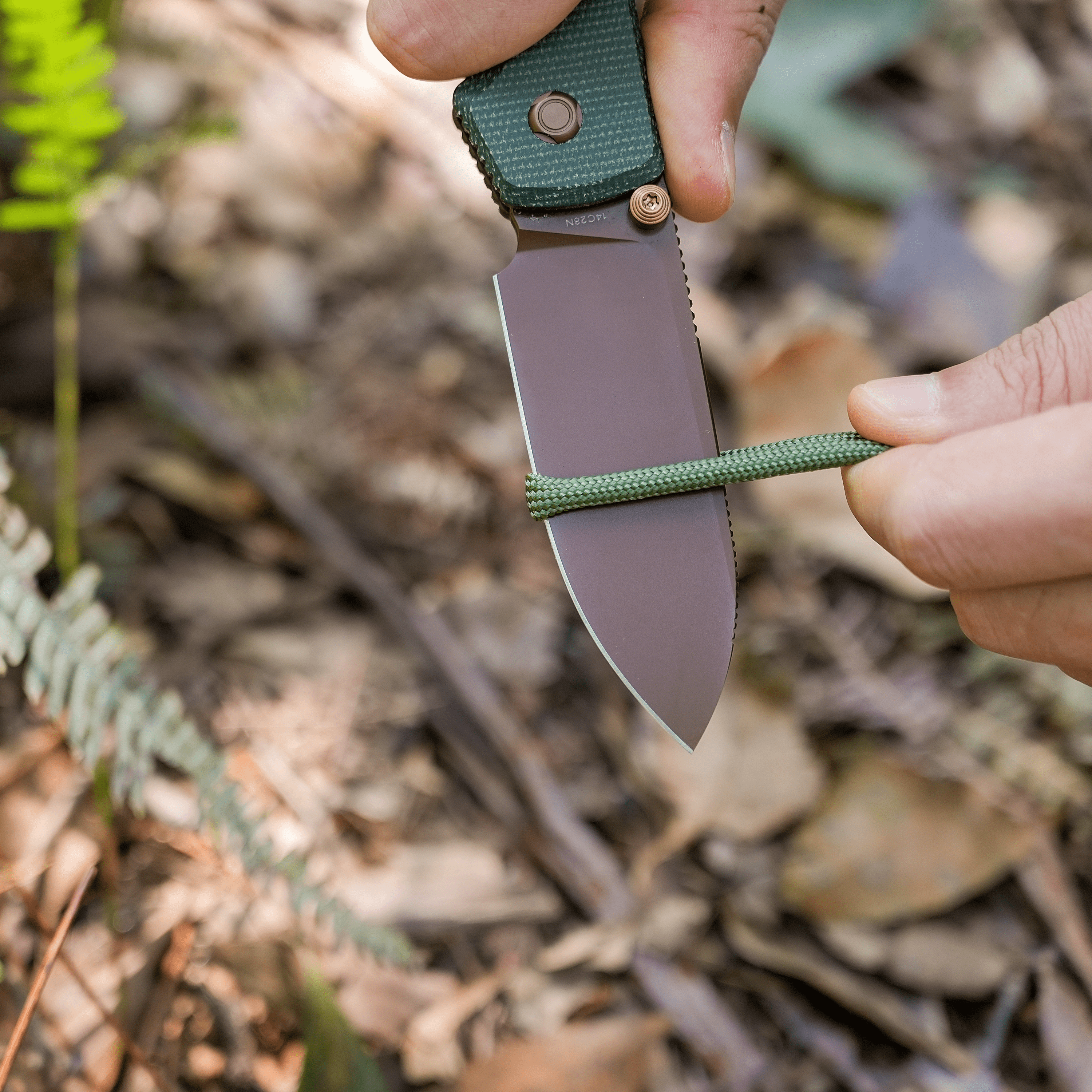 Raccoon® 2.0 - Top Liner Lock (3.25" 14C28N Blade & Micarta Handle) - A2907