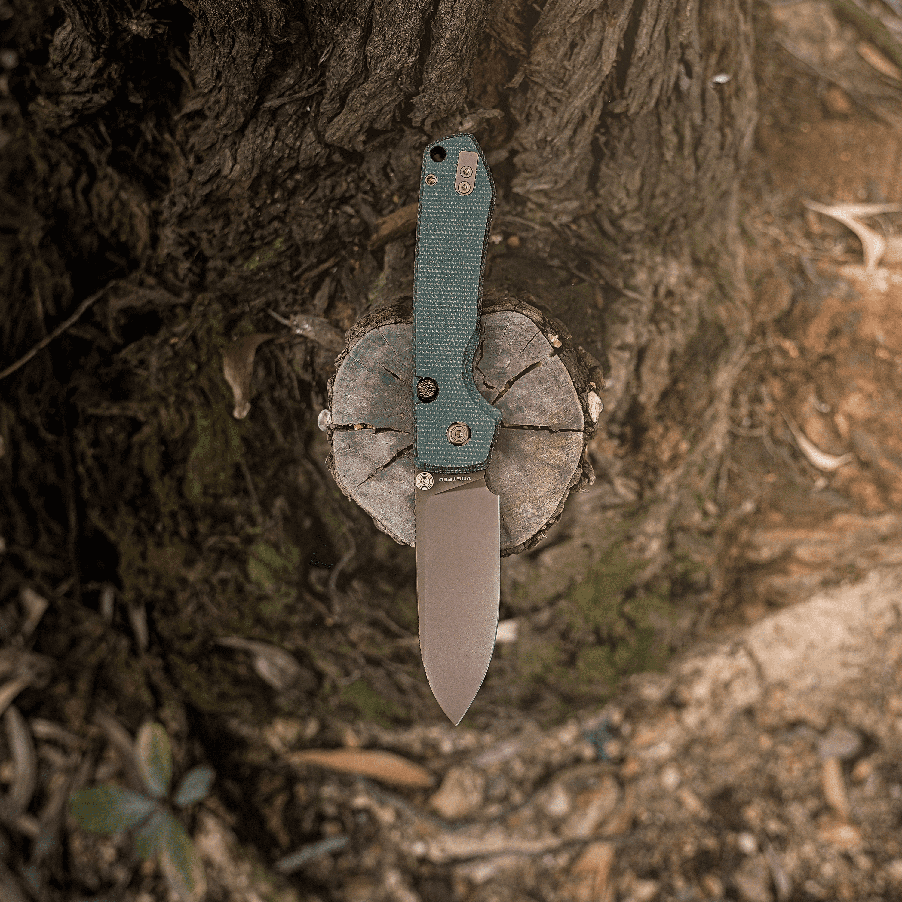 Raccoon® 2.0 - Top Liner Lock (3.25" 14C28N Blade & Micarta Handle) - A2907