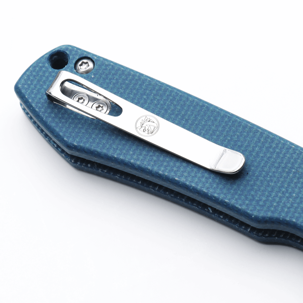 Vosteed Raccoon knife with pocket clip detail