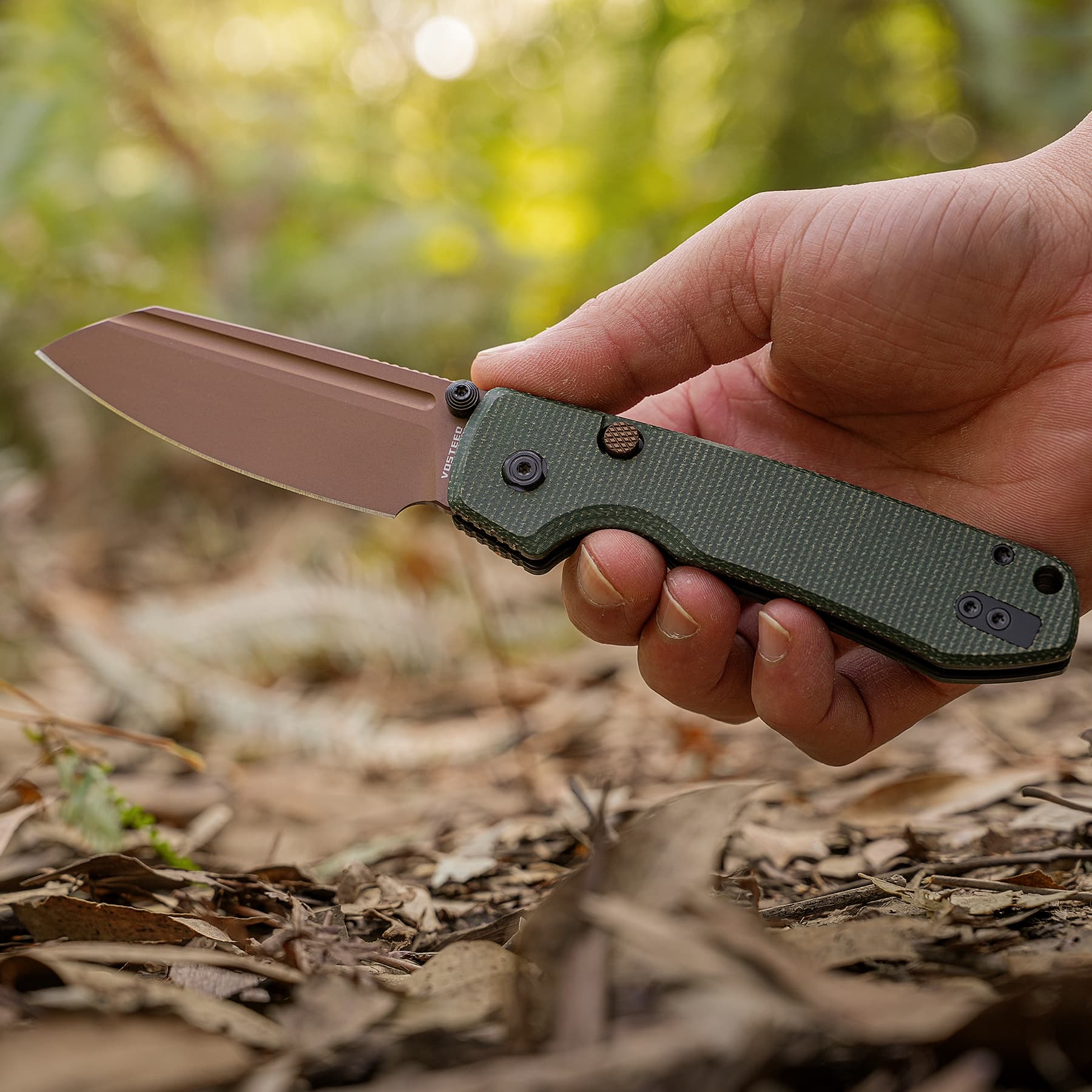 Raccoon® 2.0 - Top Liner Lock (3.25" 14C28N Blade & Micarta Handle) - A2929