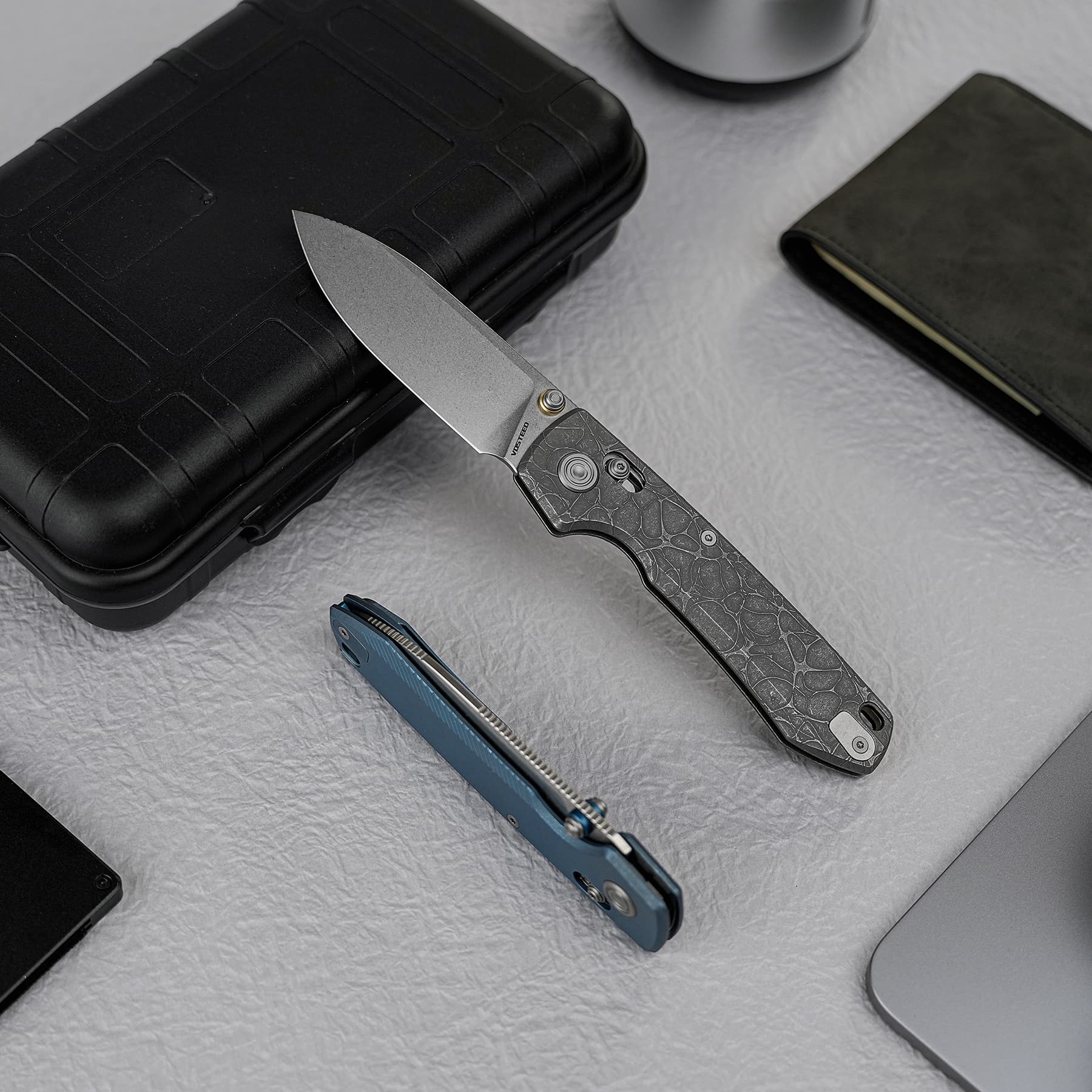 Coming Soon - Raccoon® TiSlim™ - Crossbar Lock (3.18" S35VN Blade & Titanium Handle) - A4506