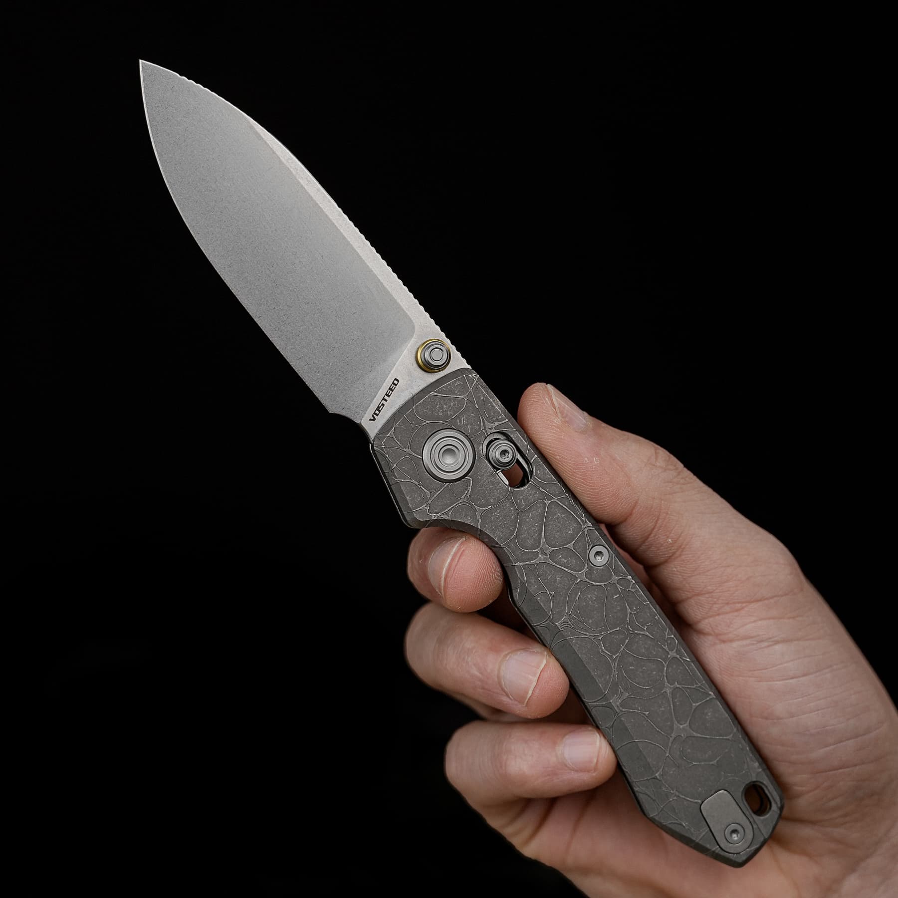 Coming Soon - Raccoon® TiSlim™ - Crossbar Lock (3.18" S35VN Blade & Titanium Handle) - A4506