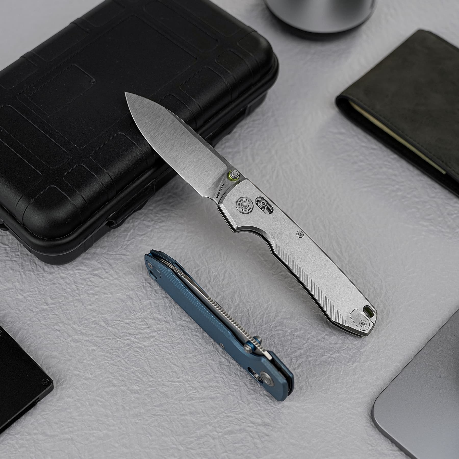 Coming Soon - Raccoon® TiSlim™ - Crossbar Lock (3.18" 154CM Blade & Titanium Handle) - A4501