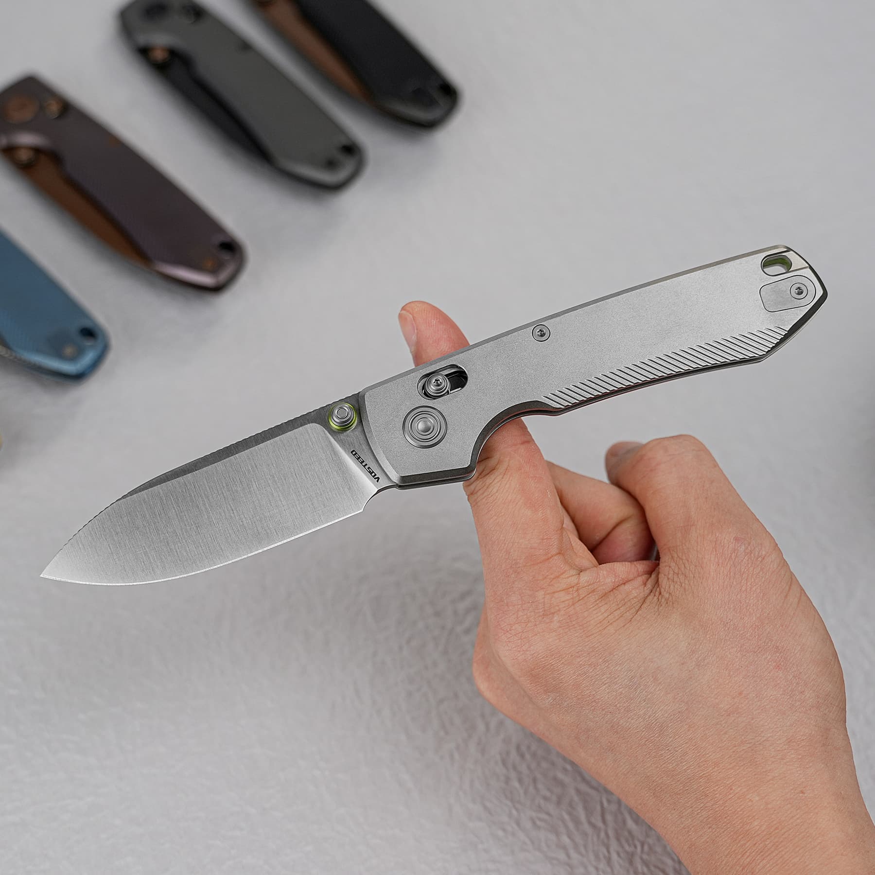 Coming Soon - Raccoon® TiSlim™ - Crossbar Lock (3.18" 154CM Blade & Titanium Handle) - A4501