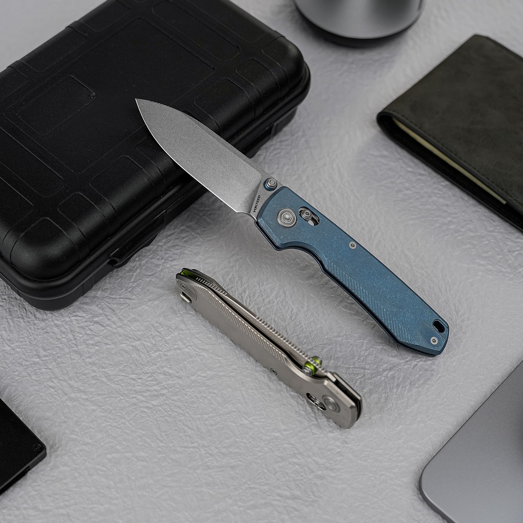 Coming Soon - Raccoon® TiSlim™ - Crossbar Lock (3.18" 154CM Blade & Titanium Handle) - A4502