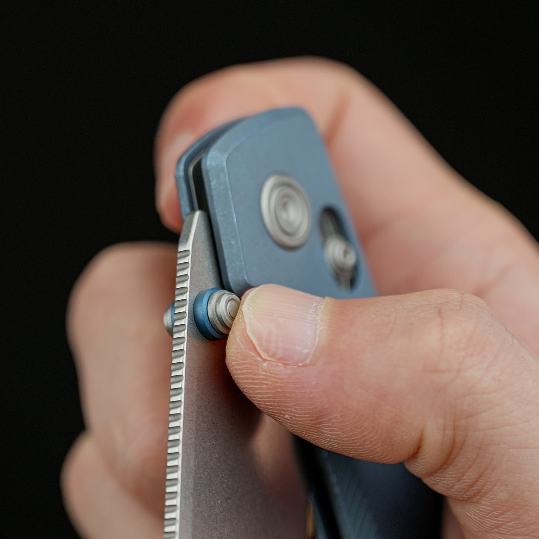 Coming Soon - Raccoon® TiSlim™ - Crossbar Lock (3.18" 154CM Blade & Titanium Handle) - A4502