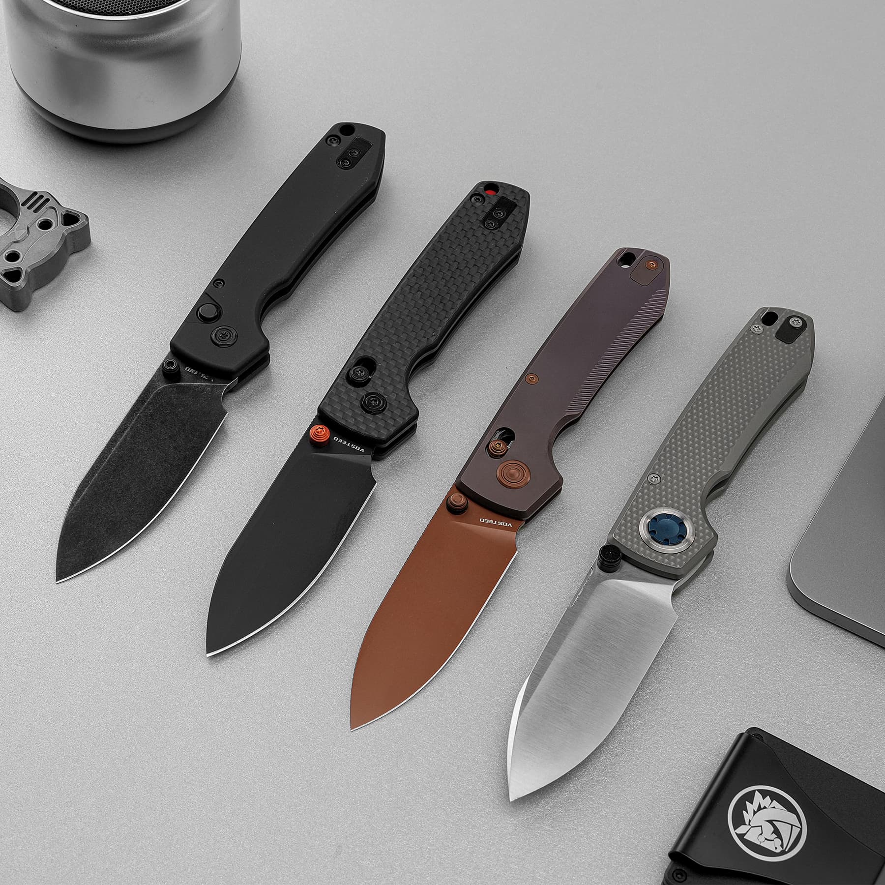 Coming Soon - Raccoon® TiSlim™ - Crossbar Lock (3.18" 154CM Blade & Titanium Handle) - A4503