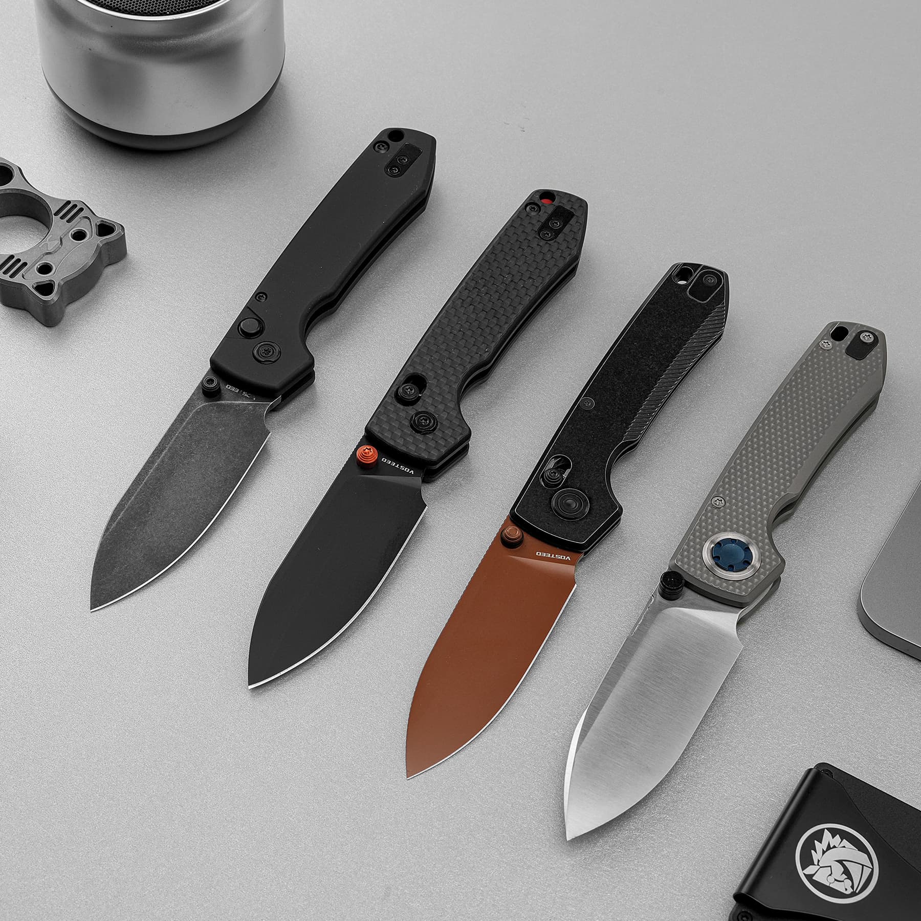 Coming Soon - Raccoon® TiSlim™ - Crossbar Lock (3.18" 154CM Blade & Titanium Handle) - A4504