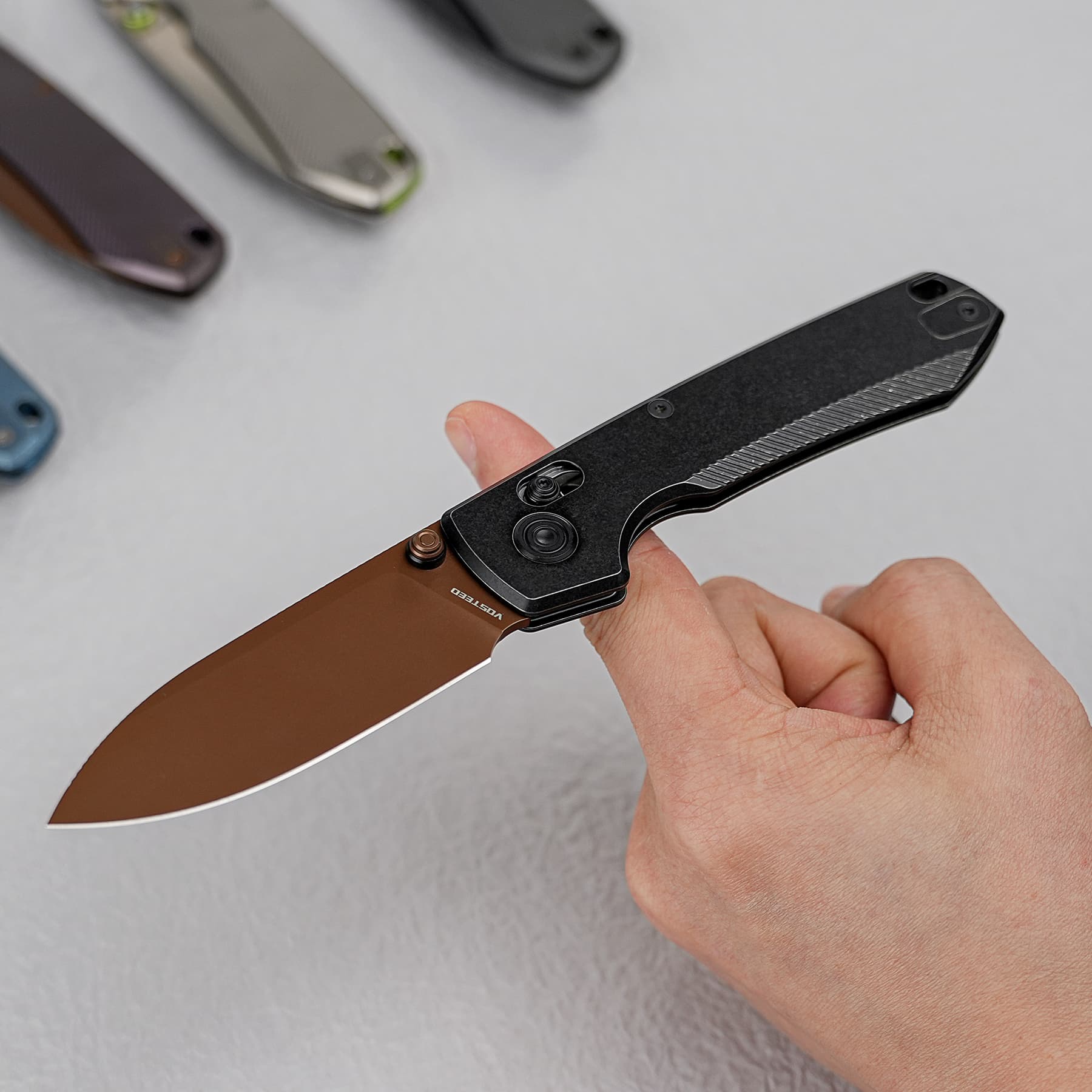 Coming Soon - Raccoon® TiSlim™ - Crossbar Lock (3.18" 154CM Blade & Titanium Handle) - A4504