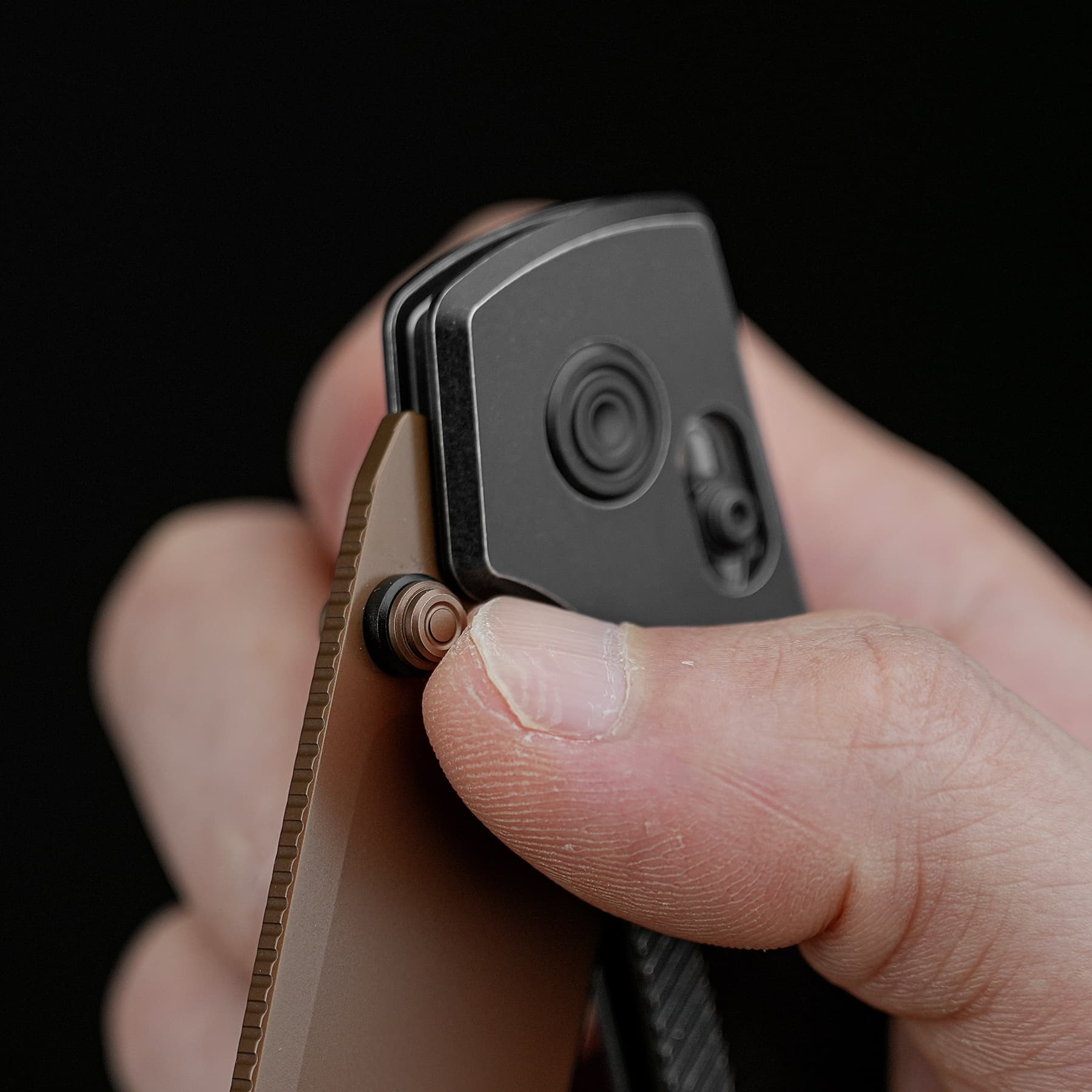 Coming Soon - Raccoon® TiSlim™ - Crossbar Lock (3.18" 154CM Blade & Titanium Handle) - A4504