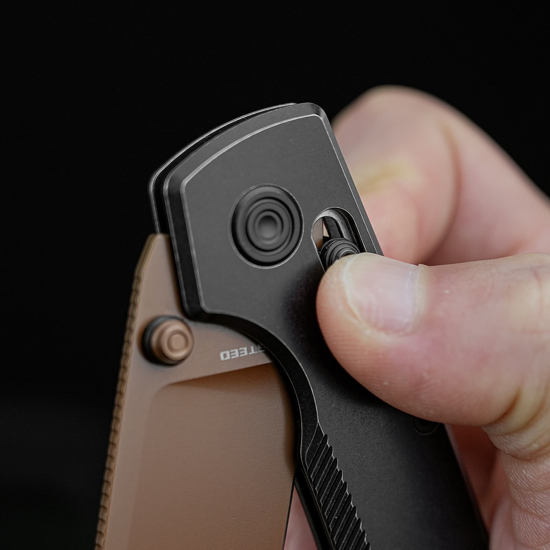 Coming Soon - Raccoon® TiSlim™ - Crossbar Lock (3.18" 154CM Blade & Titanium Handle) - A4504