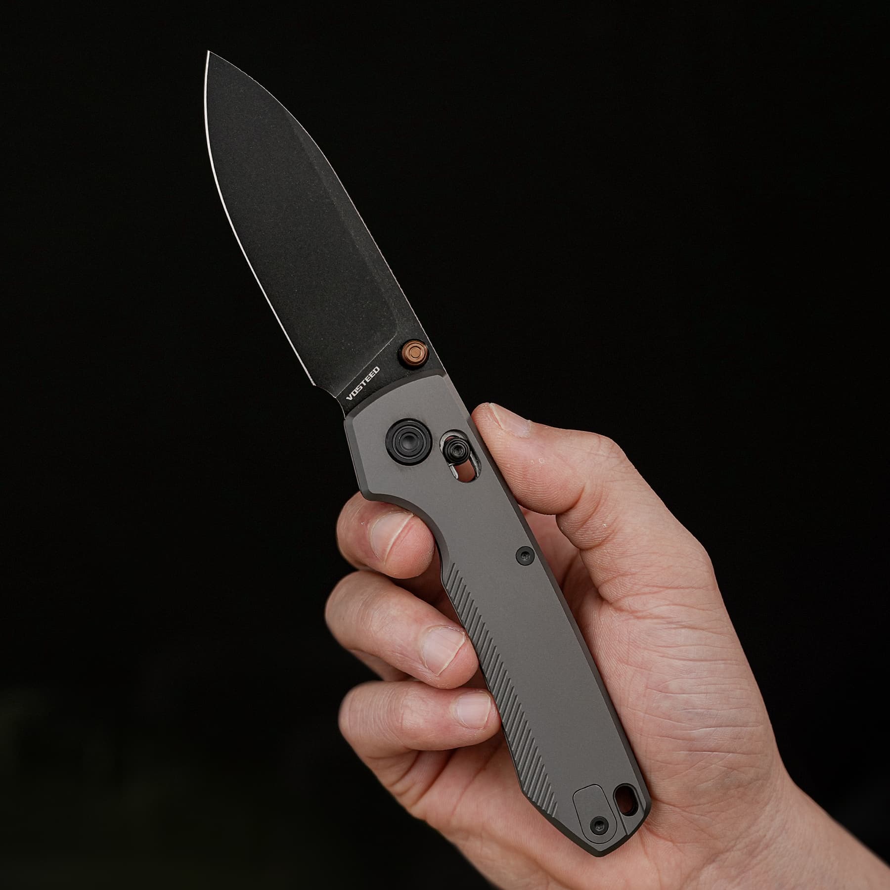 Coming Soon - Raccoon® TiSlim™ - Crossbar Lock (3.18" 154CM Blade & Titanium Handle) - A4505