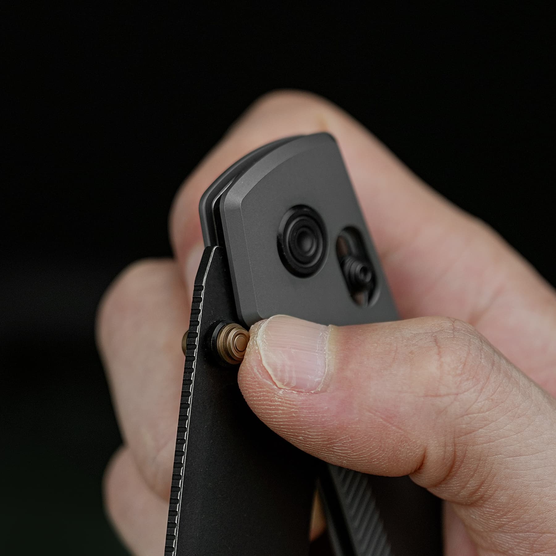 Coming Soon - Raccoon® TiSlim™ - Crossbar Lock (3.18" 154CM Blade & Titanium Handle) - A4505