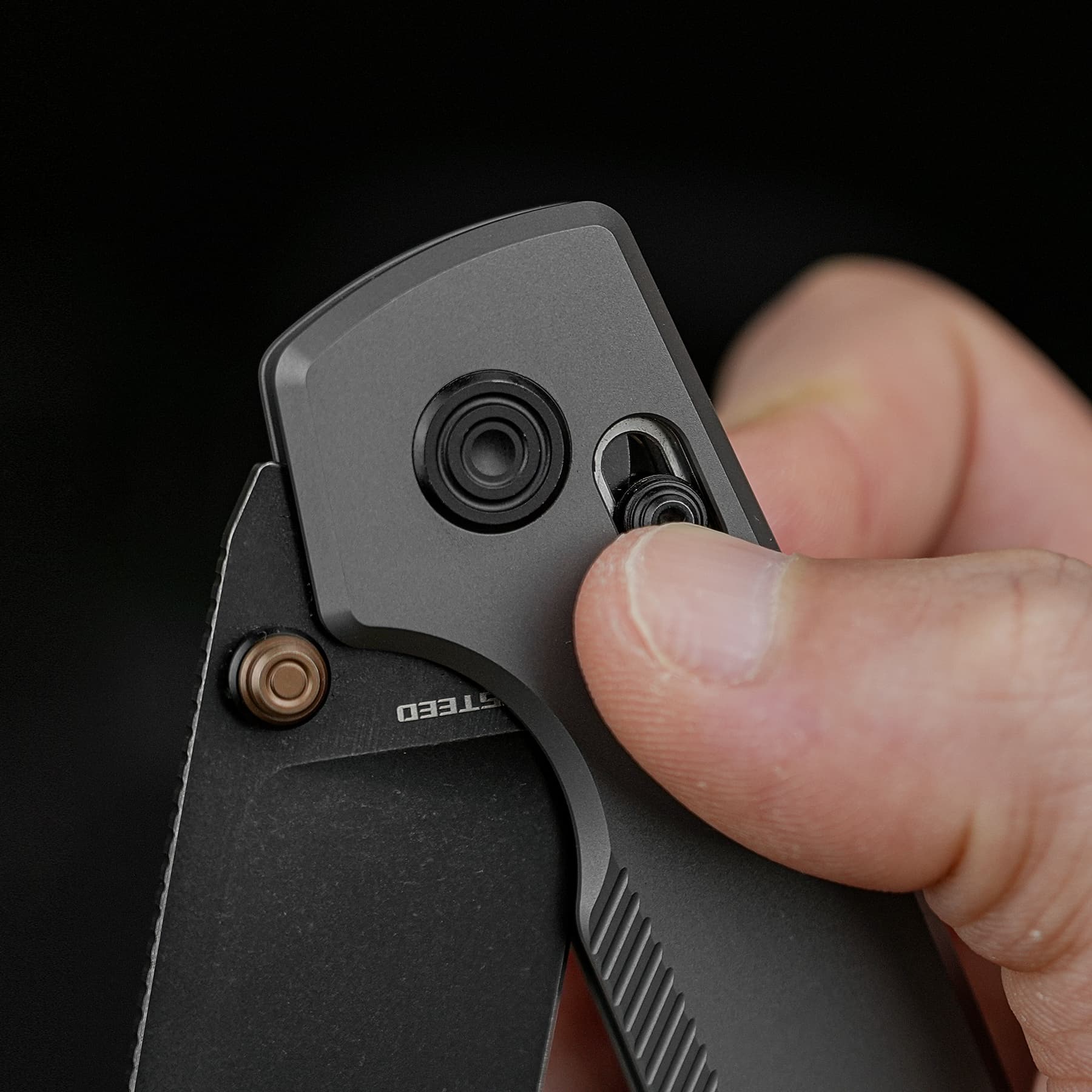 Coming Soon - Raccoon® TiSlim™ - Crossbar Lock (3.18" 154CM Blade & Titanium Handle) - A4505