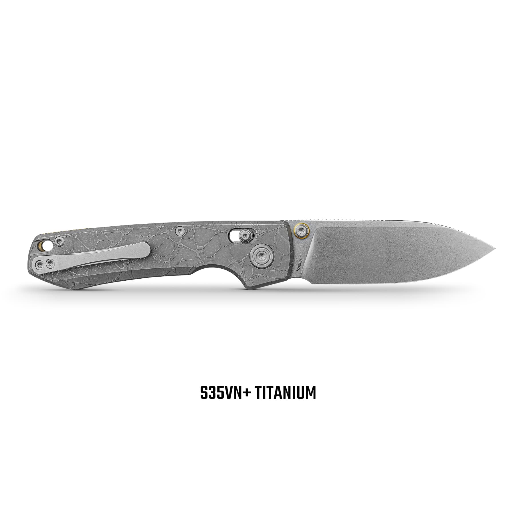 Coming Soon - Raccoon® TiSlim™ - Crossbar Lock (3.18" S35VN Blade & Titanium Handle) - A4506