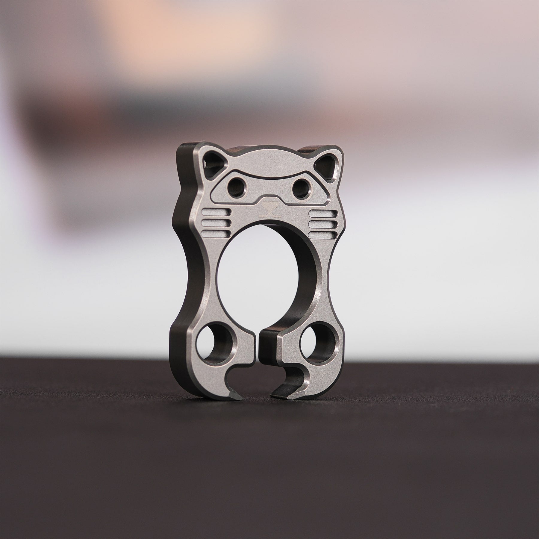 Titanium Raccoon Bottle Opener