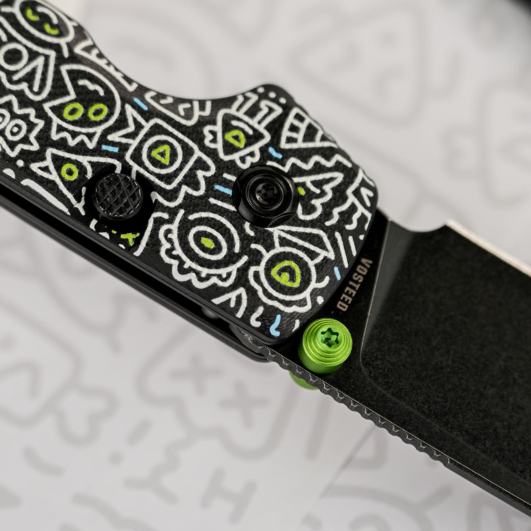 coming soon - Raccoon® - Top Liner Lock Knife (3.25" 14C28N Blade & G10 Handle) - A2934