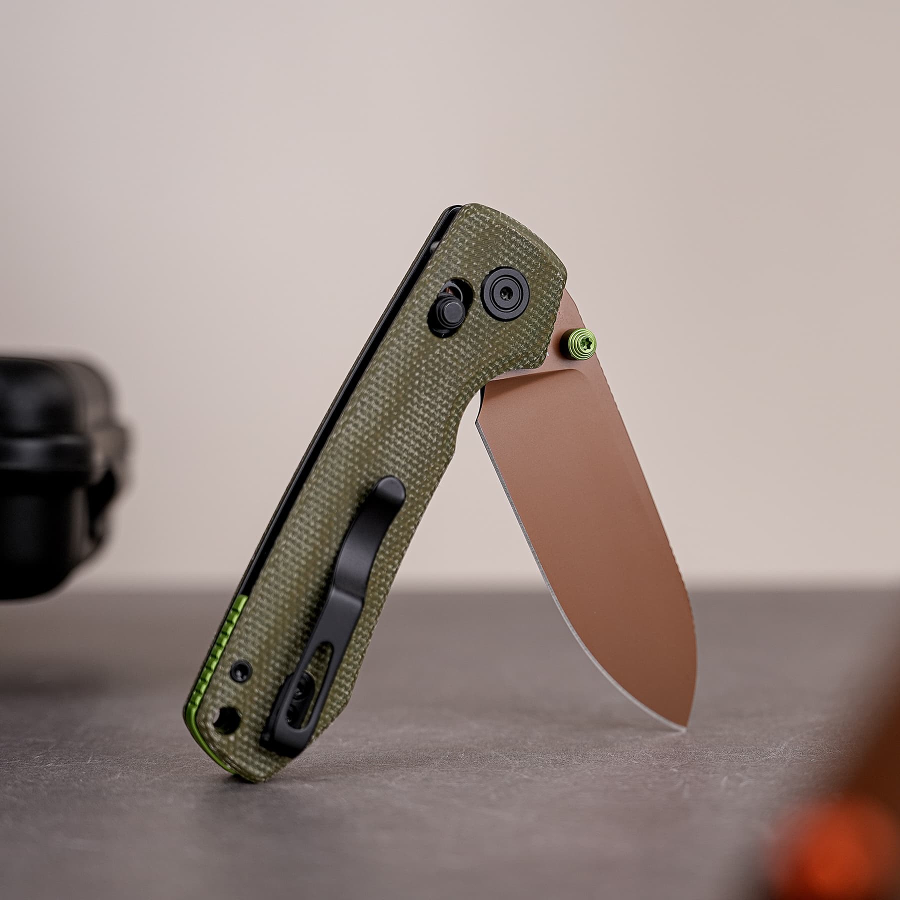 Coming Soon - Raccoon 2.0 - Crossbar Lock (3.17" Nitro-V Blade & Micarta Handle) - A4905