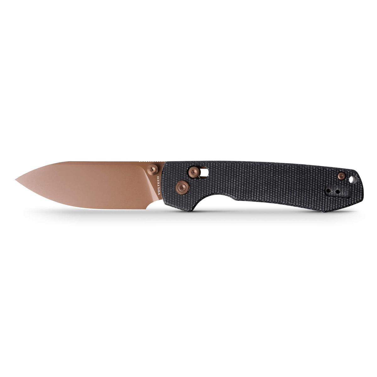 Raccoon Crossbar Lock | 14C28N Micarta Pocket Knife Grip