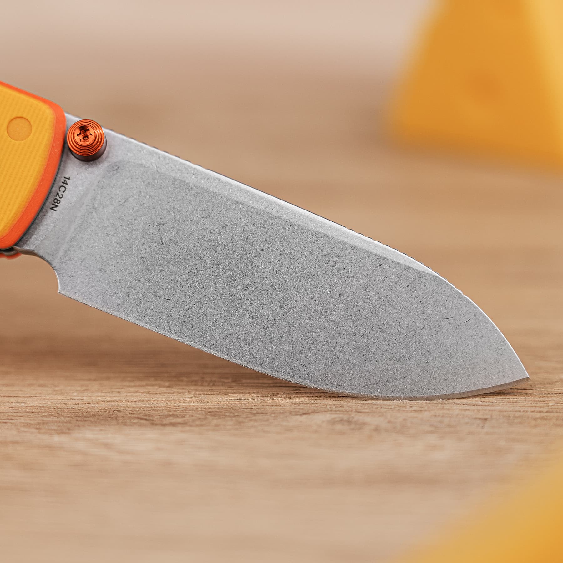 CheesePirates® -Top Liner Lock (3.25" 14C28N Blade & G10 Handle) - A2932