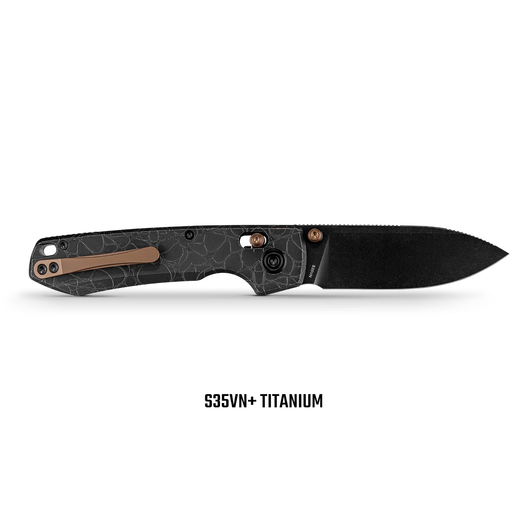 Coming Soon - Raccoon® TiSlim™ - Crossbar Lock (3.18" S35VN Blade & Titanium Handle) - A4509