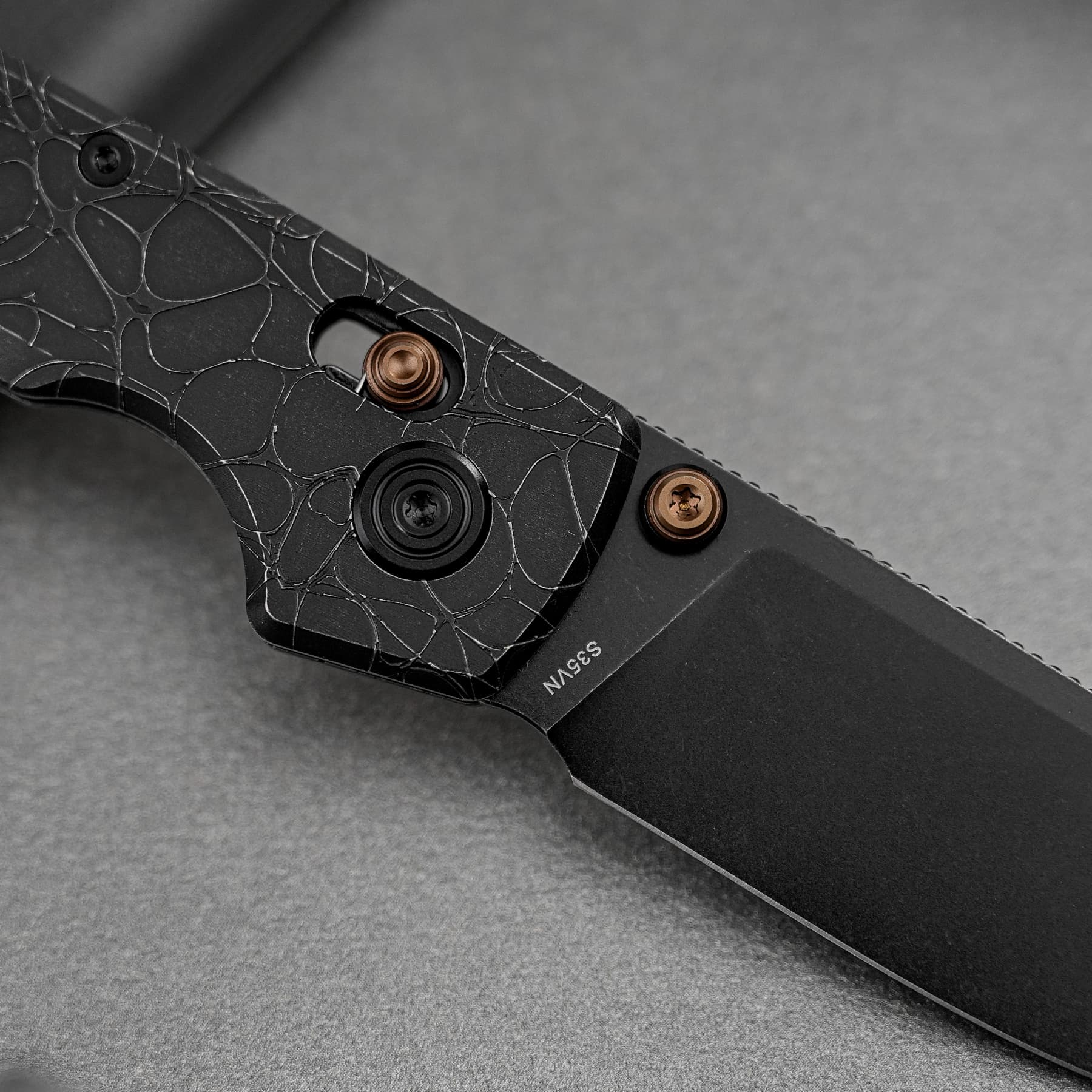 Coming Soon - Raccoon® TiSlim™ - Crossbar Lock (3.18" S35VN Blade & Titanium Handle) - A4509