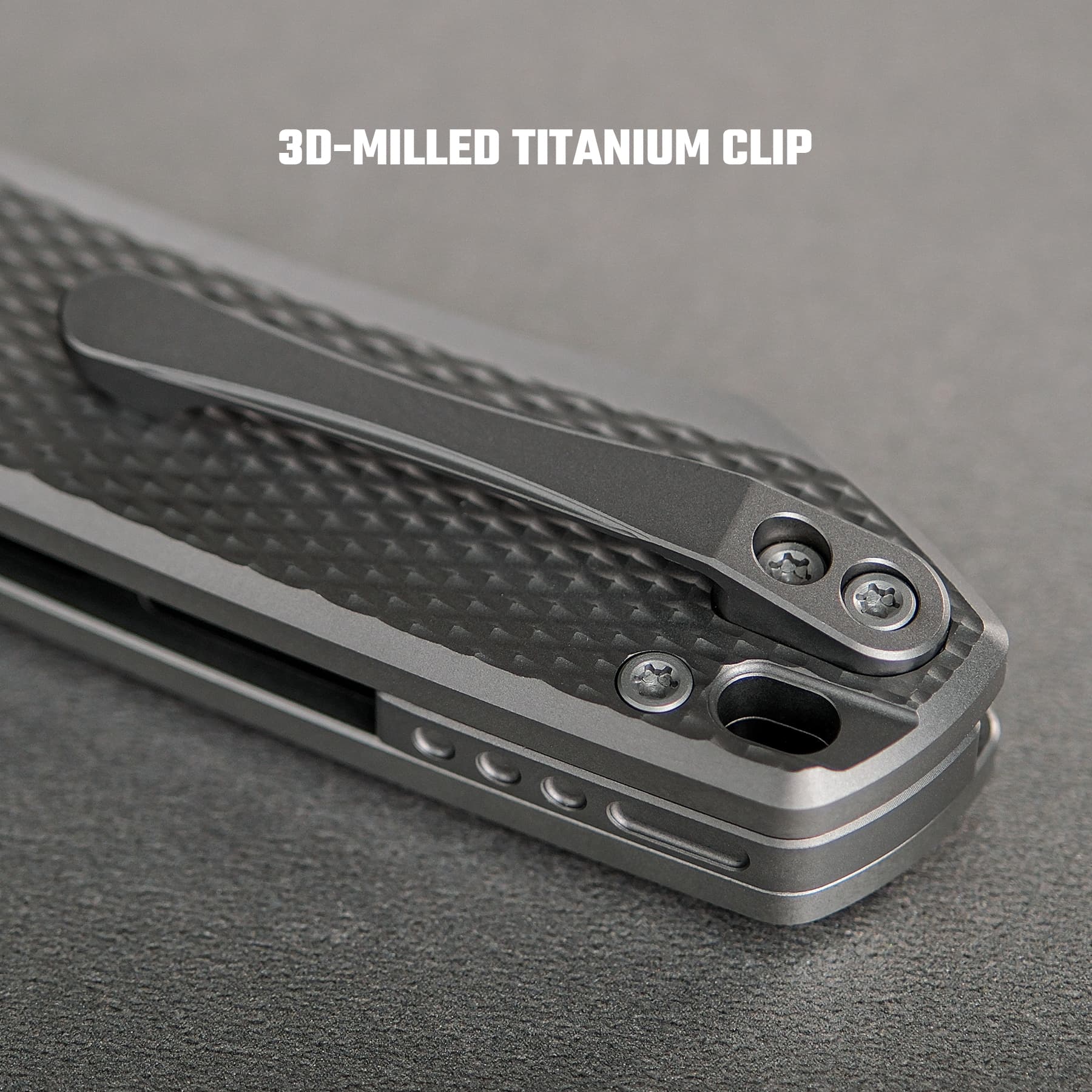 Raccoon® V -Vanchor Lock® (3.22" M390 Blade & Titanium Handle) - A4001