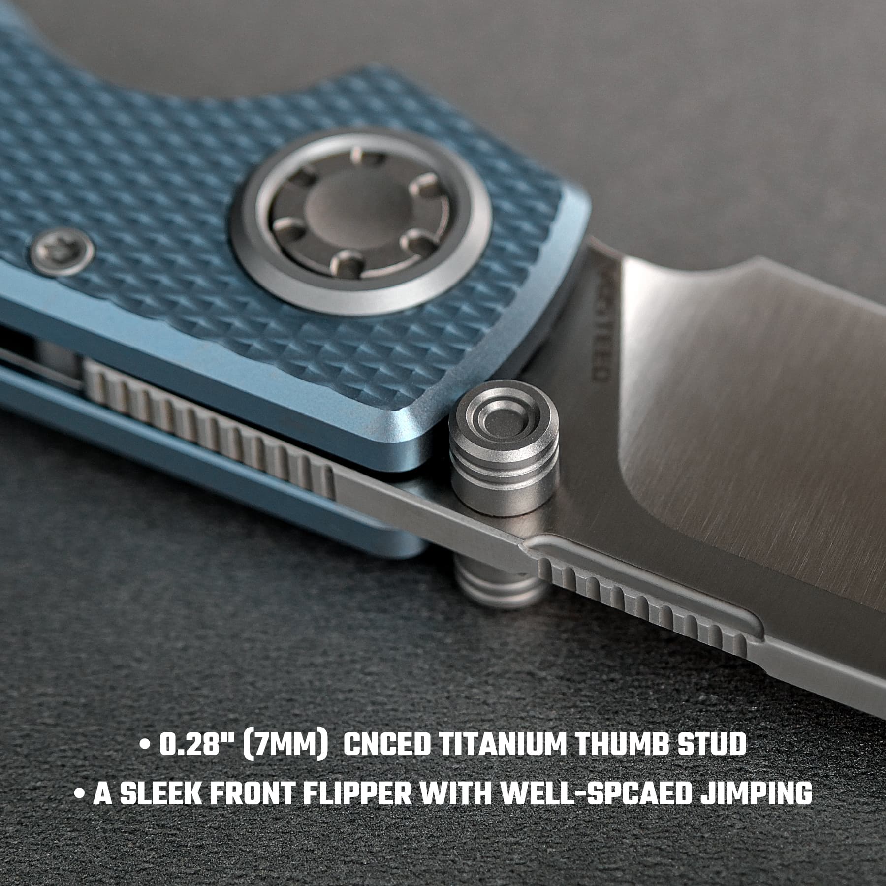Raccoon® V -Vanchor Lock® (3.22" M390 Blade & Titanium Handle) - A4002