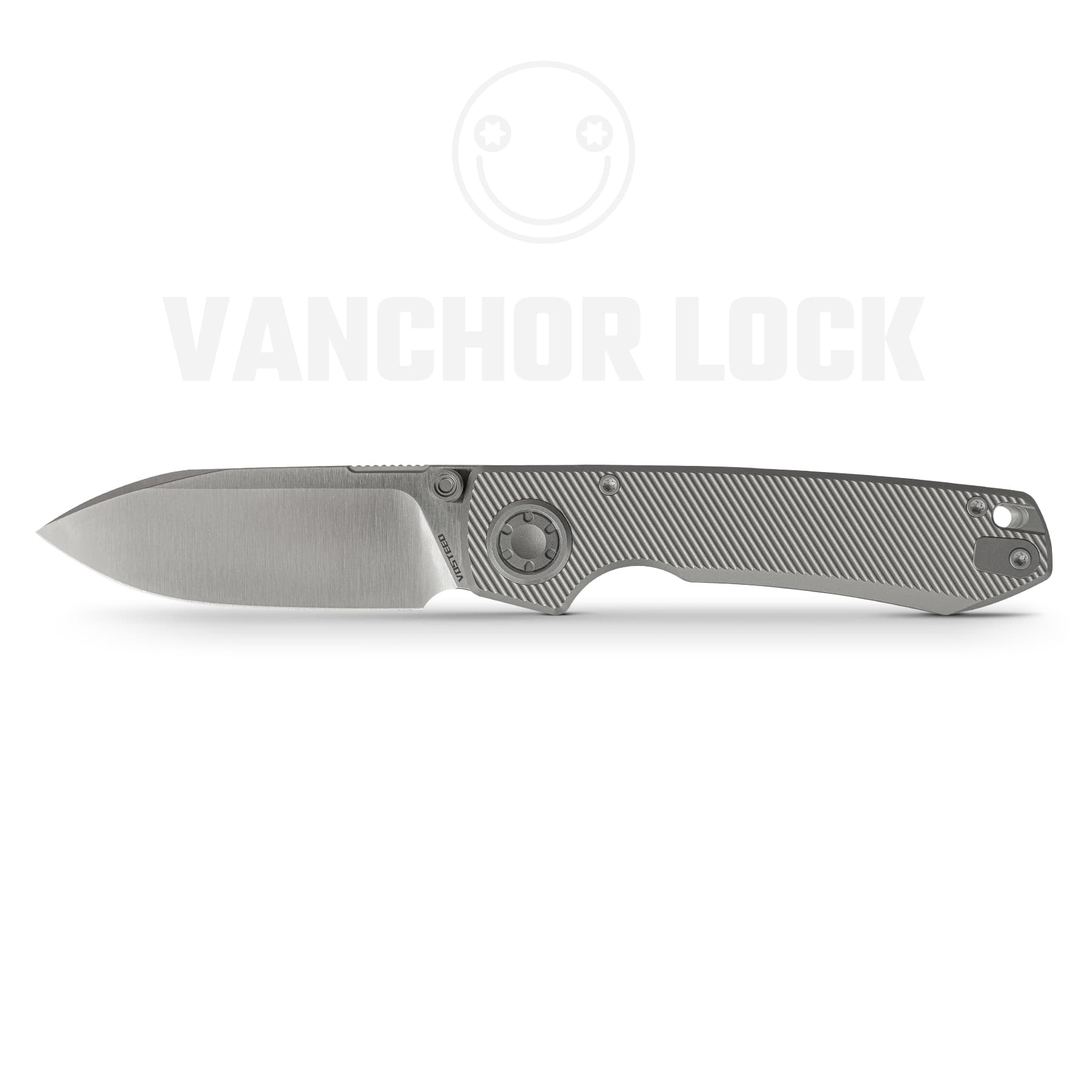 Raccoon® V -Vanchor Lock® (3.22" M390 Blade & Titanium Handle) - A4003
